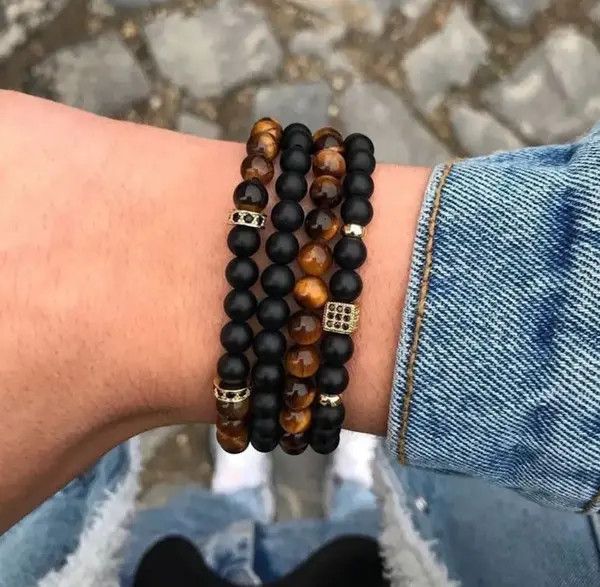 Jewelry 4pieces/ Set Bead Bracelets Size ONE SIZE - 2 Thumbnail