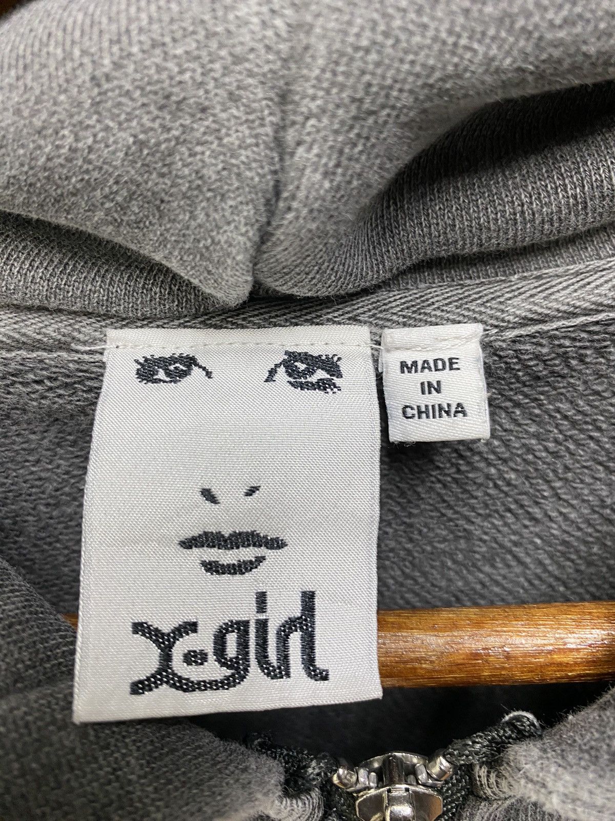 X-Girl X-Girl Hoodie Fullzip Big Spellout Size Medium Size M / US 6-8 / IT 42-44 - 8 Thumbnail