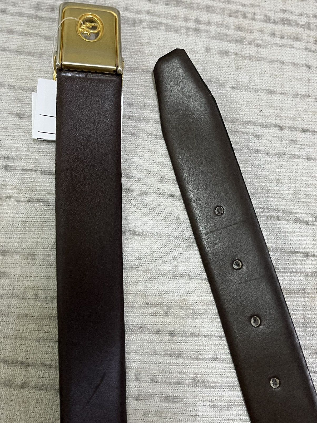 Dior Vintage 80s dior leather belt Size ONE SIZE - 5 Thumbnail