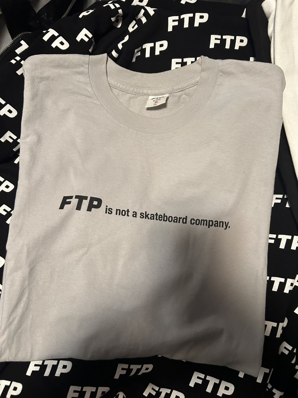 Fuck The Population FTP is not a skateboard company tee Size US XXL / EU 58 / 5 - 3 Thumbnail