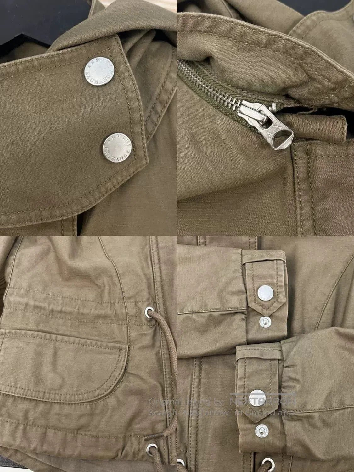 Armani Armani Vintage Mandalorian Work Jacket. Size US XXS / EU 40 - 5 Thumbnail