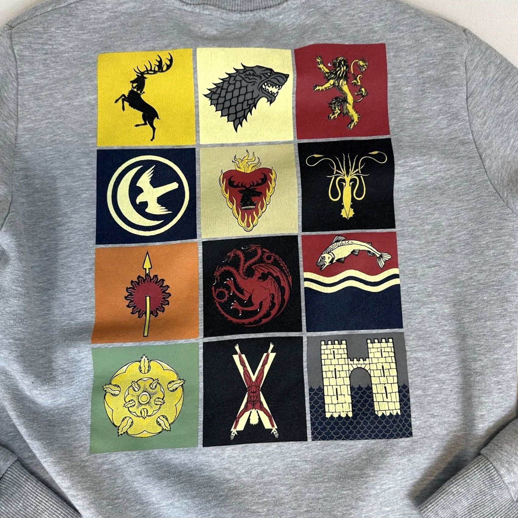 Vintage Game Of Thrones Sweater Mens M Arya Stark Graphic Print HBO Sweatshirt Crewneck Size US M / EU 48-50 / 2 - 2 Thumbnail