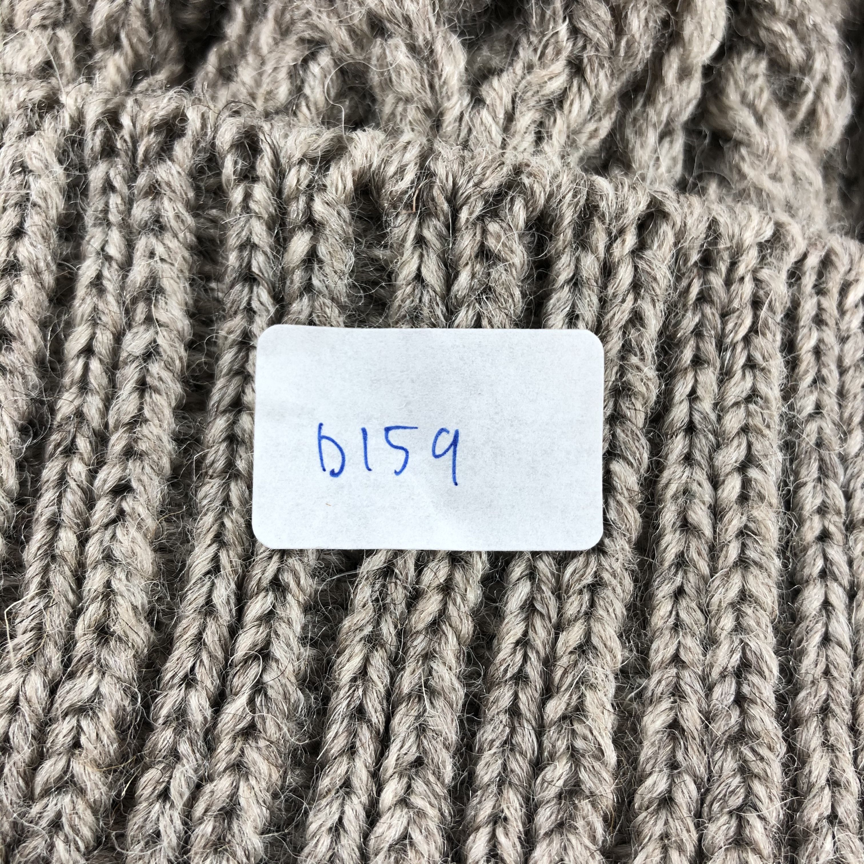 Other × Vintage British Wool Aran Isle Beanie Snow Hat Snow Cap -D159 Size ONE SIZE - 7 Thumbnail