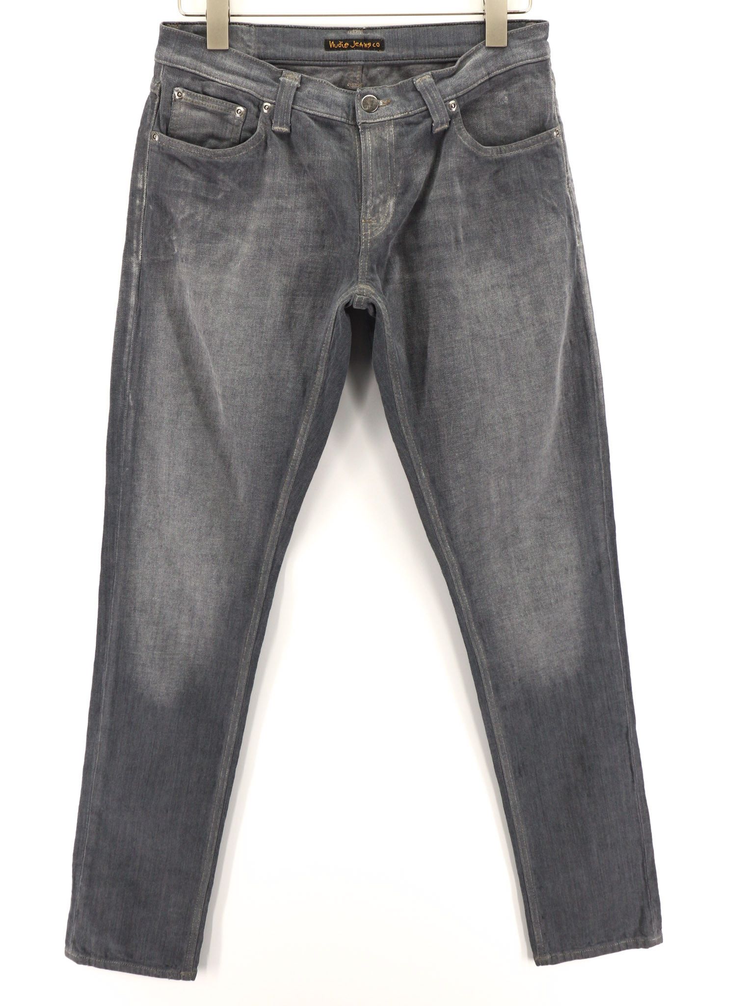 Nudie Jeans TIGHT LONG JOHN W30/L34 Organic Charcoal Zip Fit 80705 Size US 30 / EU 46 - 1 Thumbnail