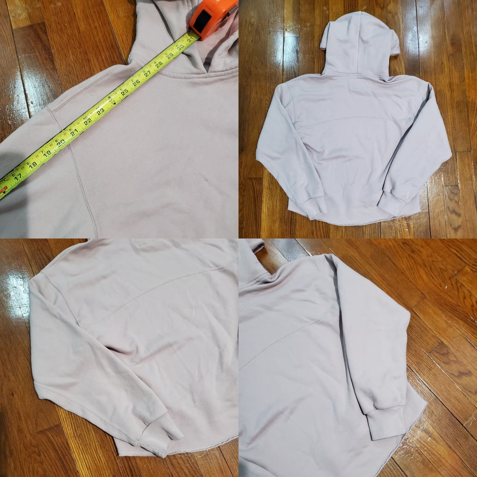 Abercrombie & Fitch Abercrombie & Fitch Hoodie XS Pink Fleece Sweatshirt Logo Relaxed Women Pullover Sweatshirt & Fitch Abercrombie Size XS / US 0-2 / IT 36-38 - 8 Thumbnail