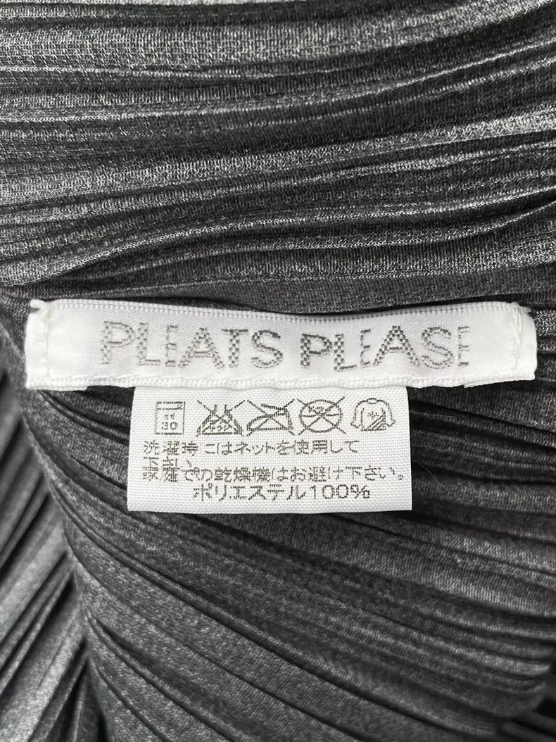 Issey Miyake Issey Miyake size:3 Grey pleated dragon whisker vest Size M / US 6-8 / IT 42-44 - 6 Thumbnail