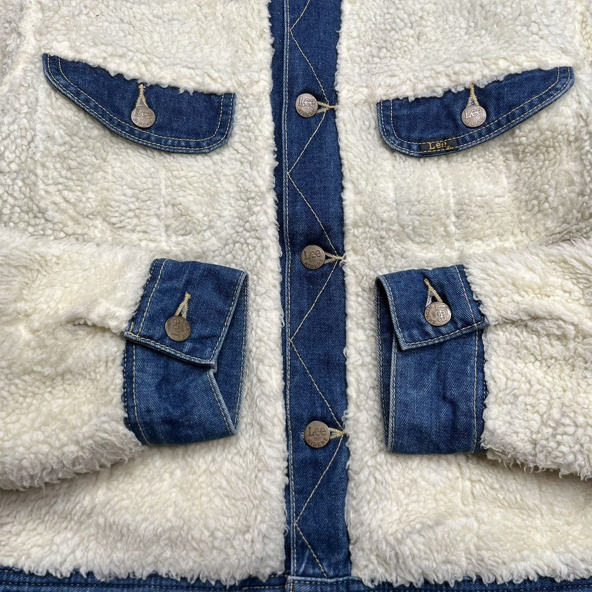 Lee Strom Rider Lee Trucker Denim Fleece Size US M / EU 48-50 / 2 - 6 Thumbnail