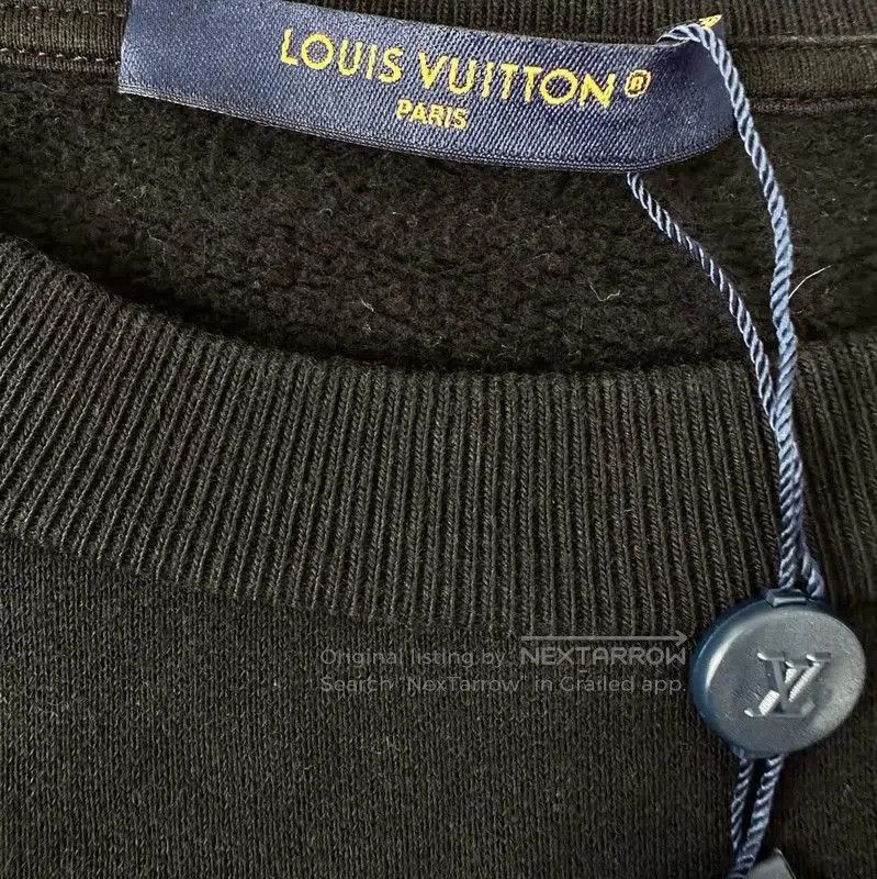 Other Louis Vuitton Black Cotton Women's Sweatshirt . Size L / US 10 / IT 46 - 4 Thumbnail