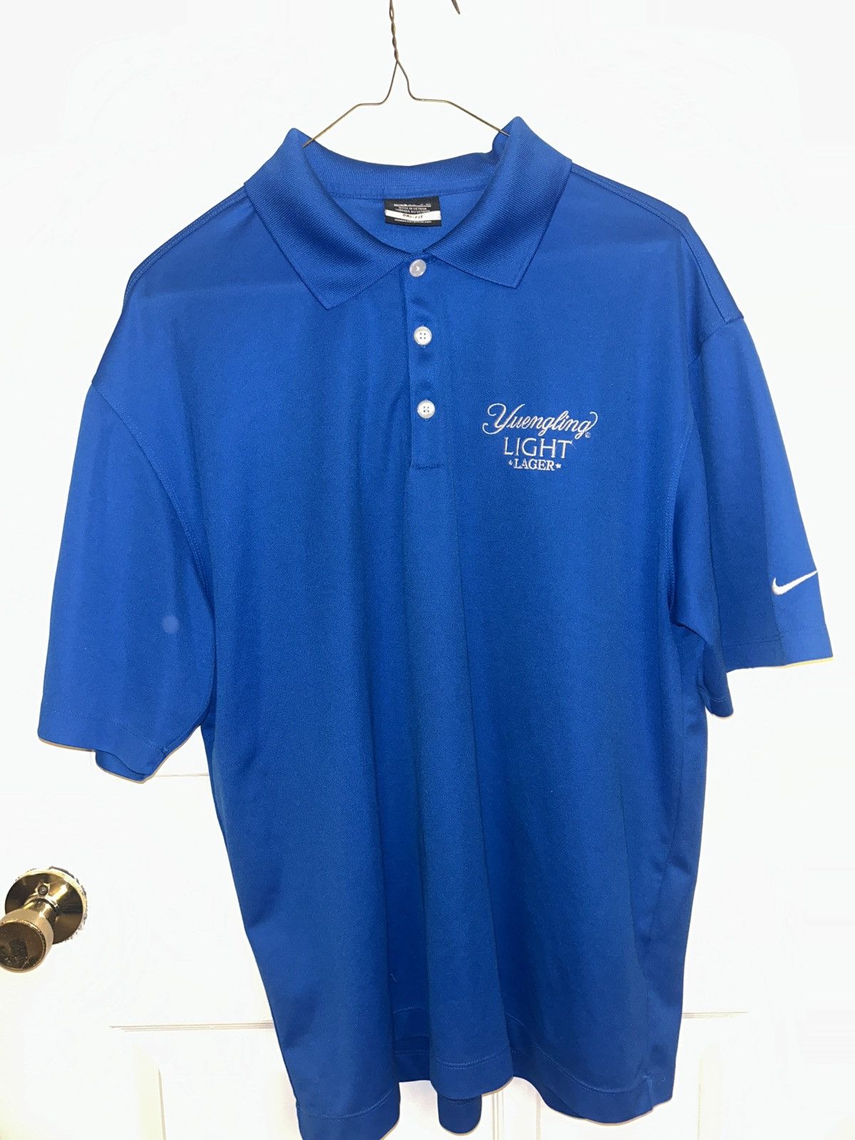 Nike Nike Golf Dri-Fit Yuengling Lager polo Size US L / EU 52-54 / 3 - 1 Thumbnail