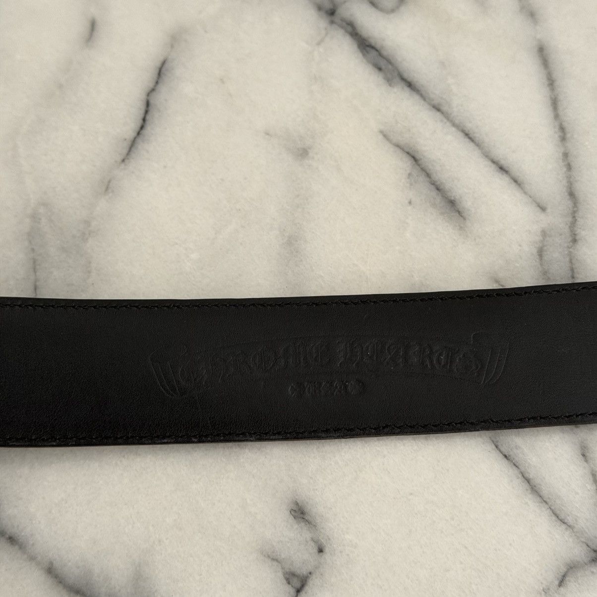 Chrome Hearts Chrome Hearts Leather Belt Strap 30” Size 30 - 4 Thumbnail