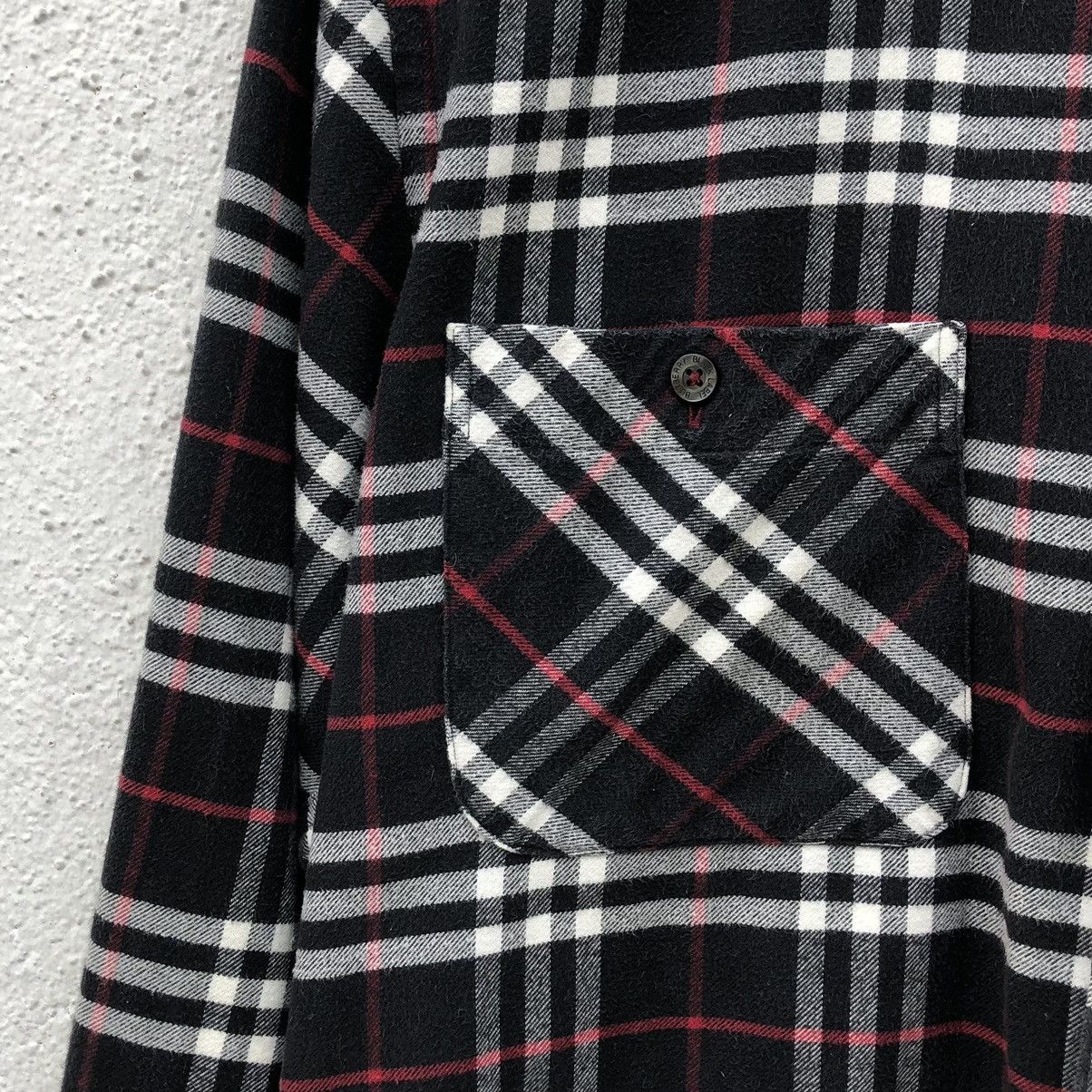 Burberry Burberry Nova Check All-Over Pattern Flannel Shirt Size US M / EU 48-50 / 2 - 2 Thumbnail