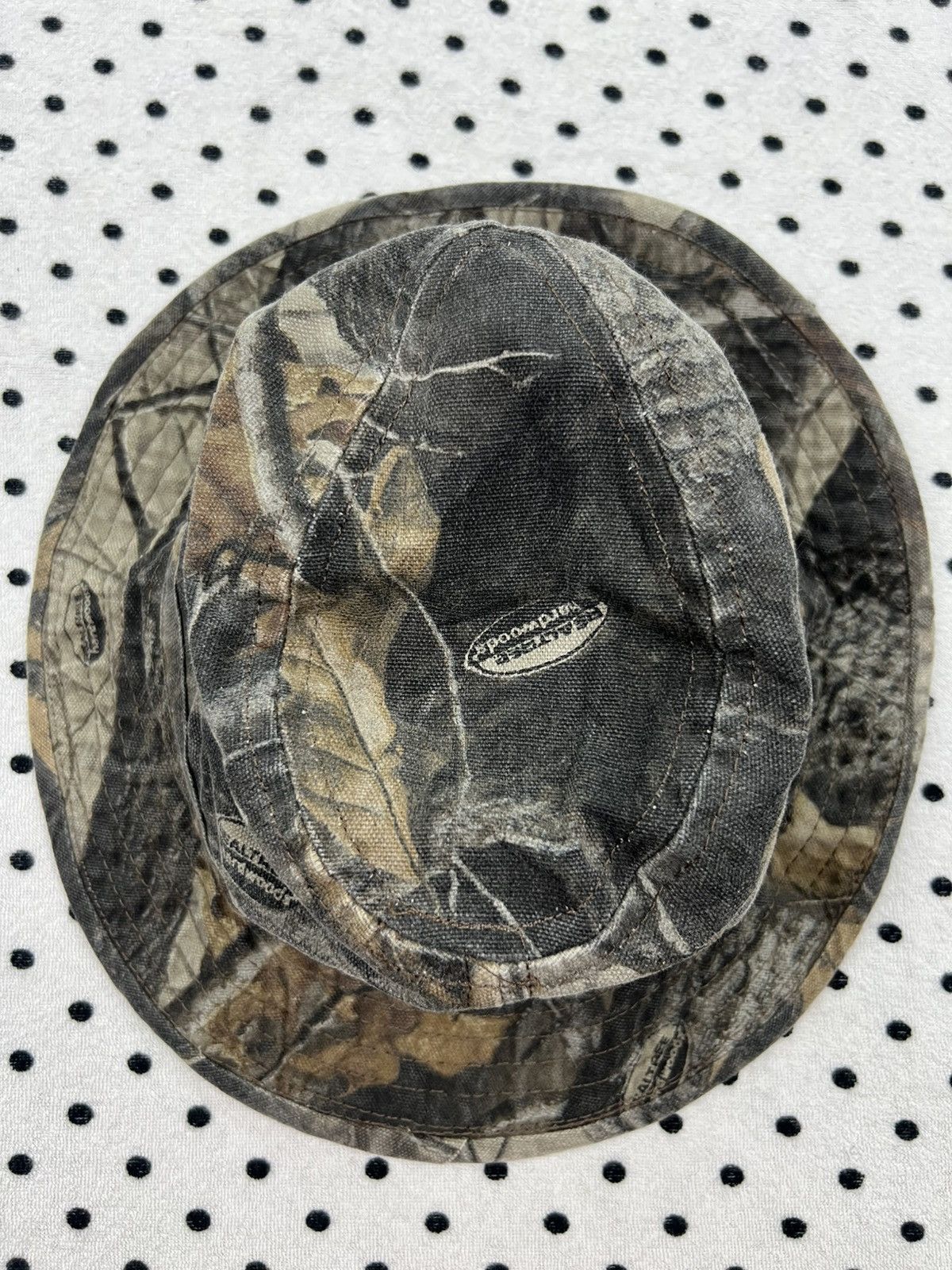 Vintage Vintage Realtree Hardwoods Camo Bucket Hat Size ONE SIZE - 5 Thumbnail