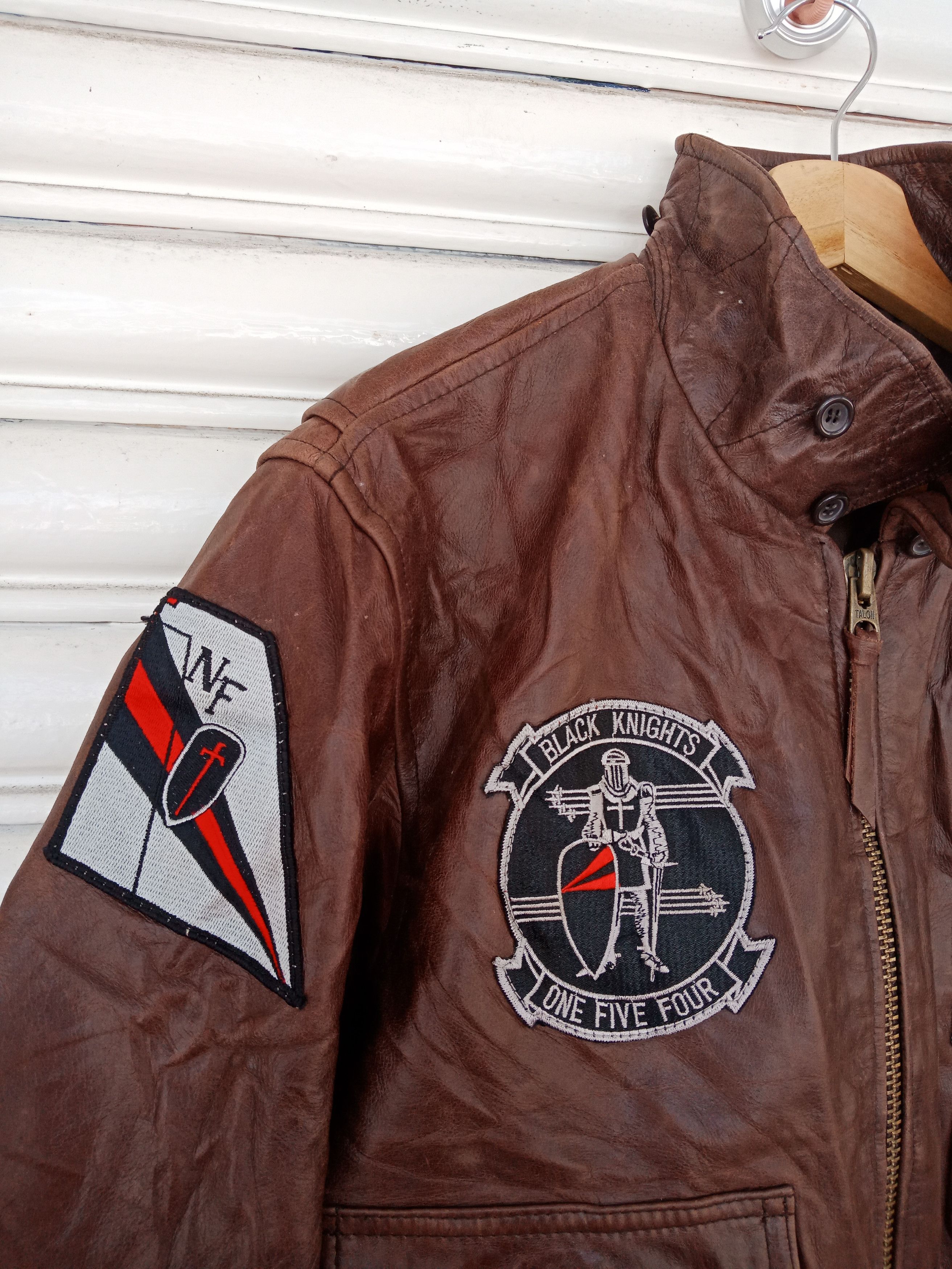 Leather G1 USN Midway Pearl Harbor Leather Jacket Size US M / EU 48-50 / 2 - 9 Thumbnail