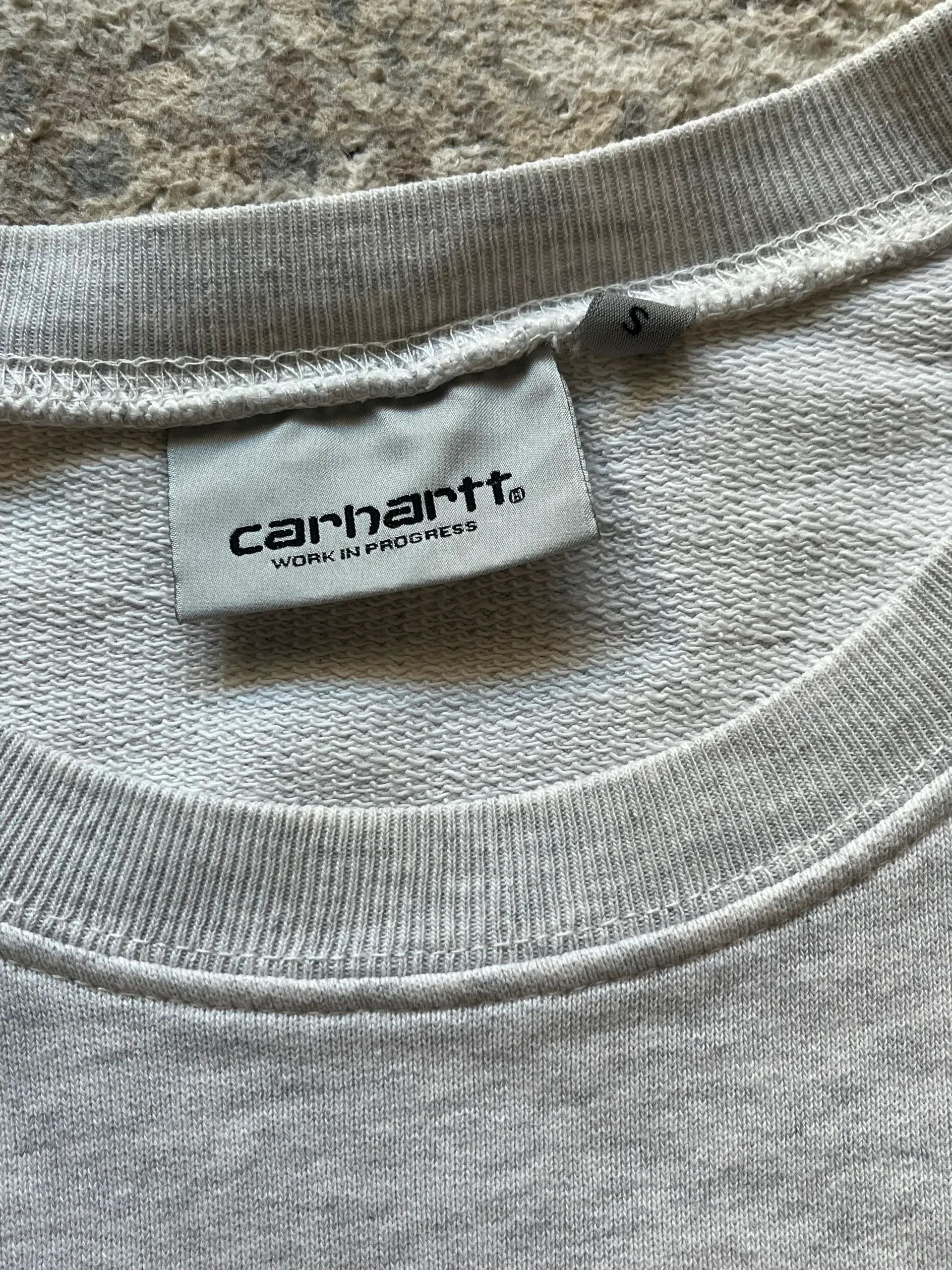Carhartt Carhartt Sz S Grey Spell Out 2016 College Sweat Size US S / EU 44-46 / 1 - 6 Thumbnail