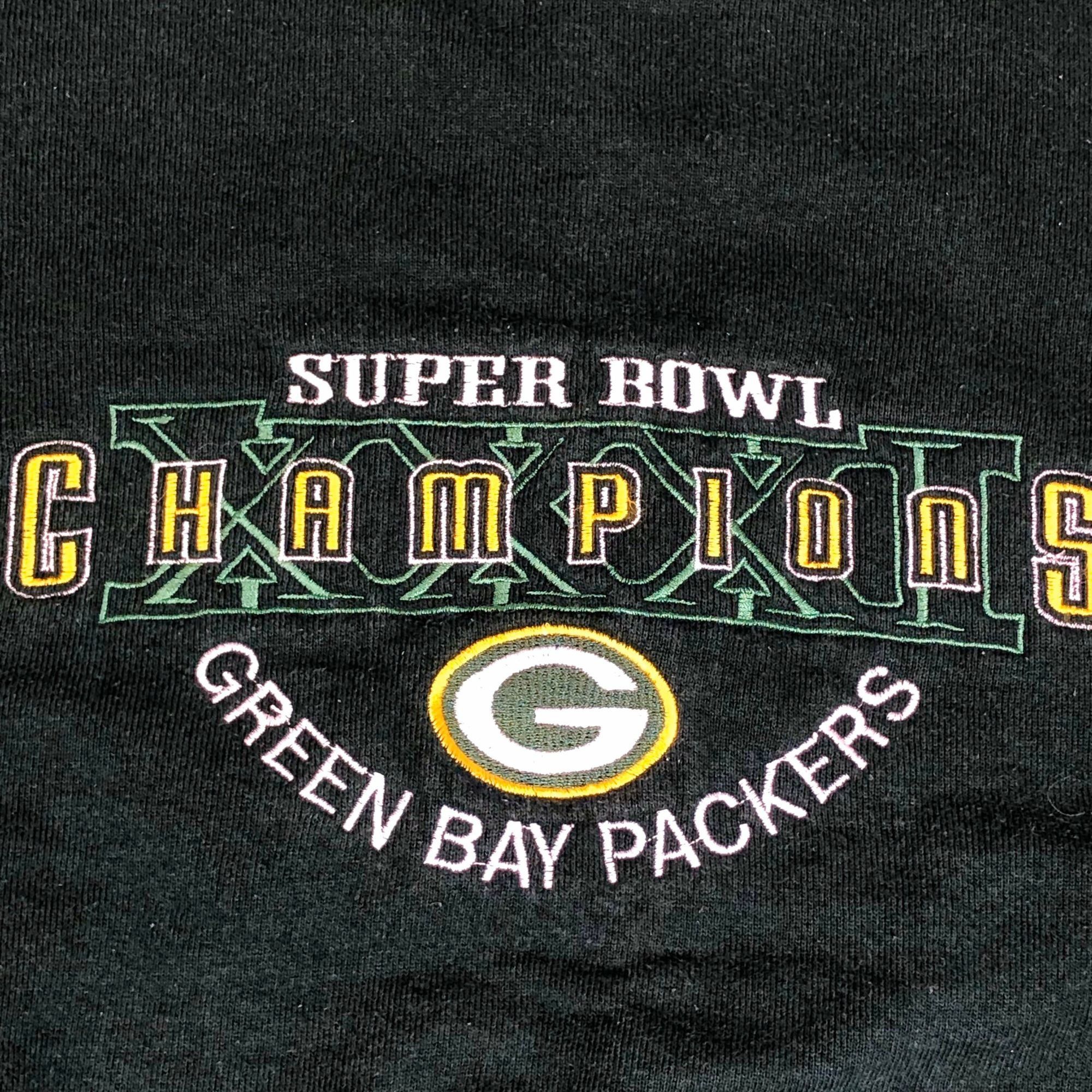 Pro Player Vtg Pro Player NFL Green Bay Packers SUPER BOWL Sweatshirt Size US XL / EU 56 / 4 - 2 Thumbnail