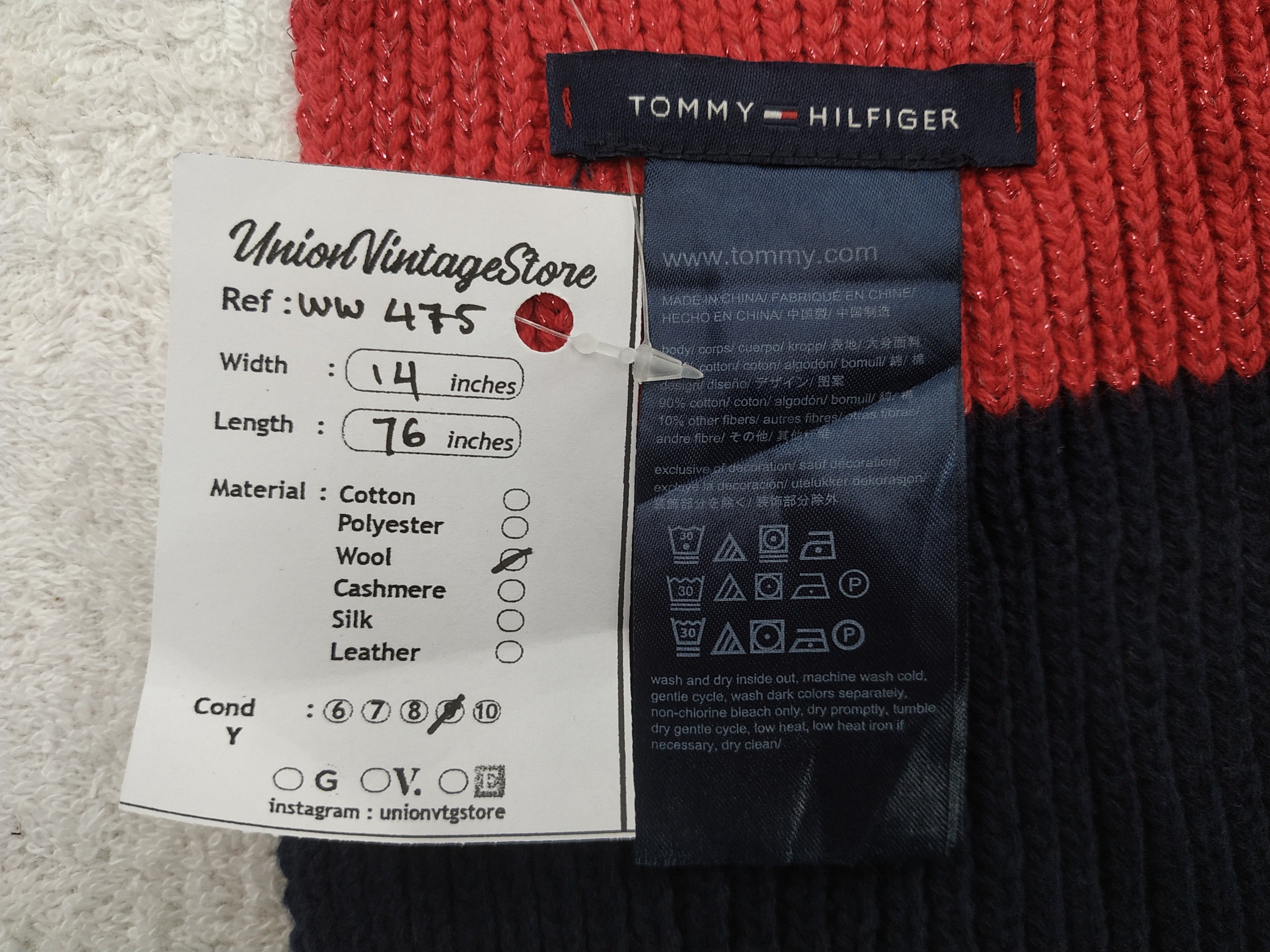 Tommy Hilfiger × Vintage Tommy Hilfiger Scarf / Muffler / Neckwear Size ONE SIZE - 6 Thumbnail