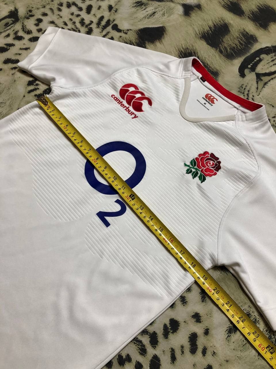 Canterbury of New Zealand Canterbury ENGLAND RUGBY O2 Jersey Size US M / EU 48-50 / 2 - 7 Thumbnail