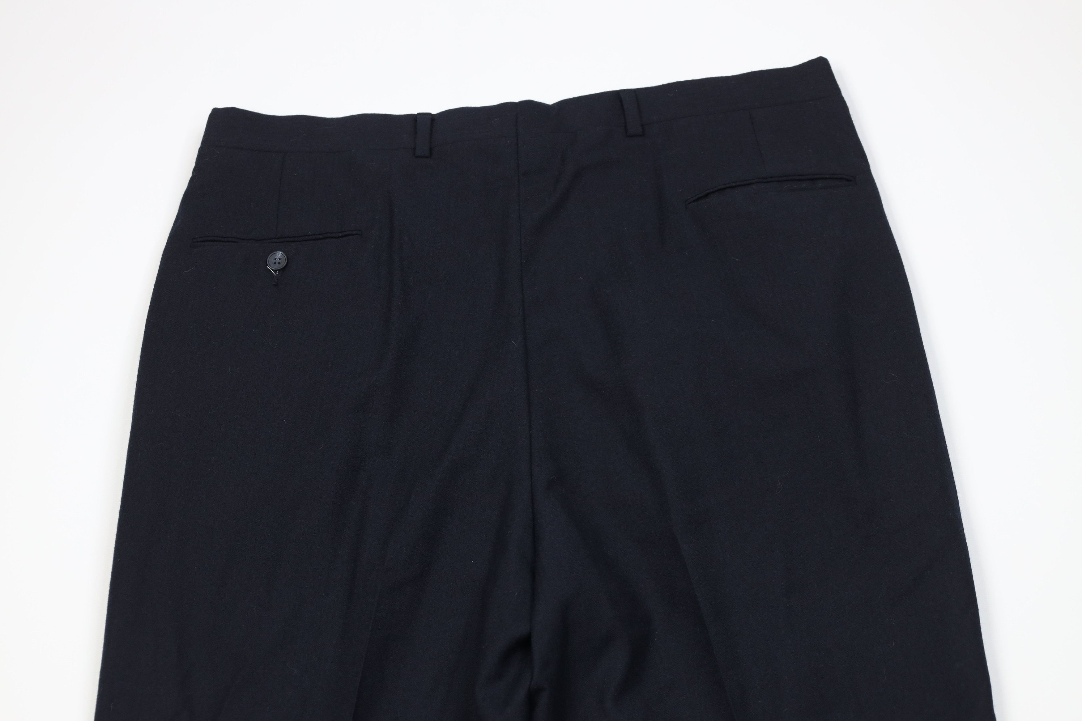 Vintage Vintage 60s 70s Streetwear Knit Herringbone Wide Leg Pants Size US 38 / EU 54 - 8 Thumbnail