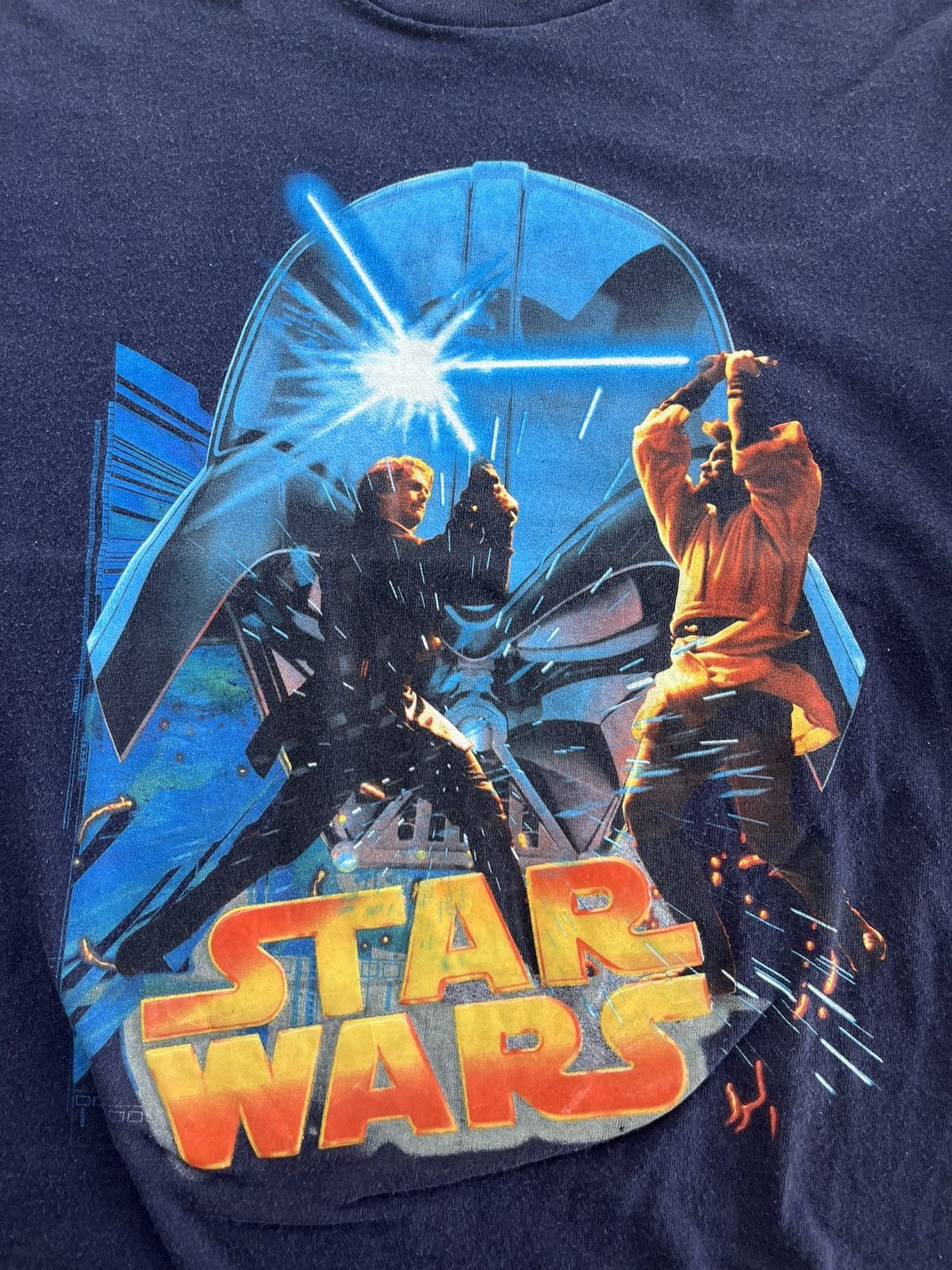 Star Wars × Vintage Vintage STAR WARS ( kid Size) 00’s Tshirt Size US S / EU 44-46 / 1 - 6 Thumbnail