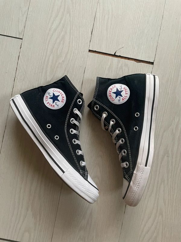 Converse × Vintage Vintage black convere chuck taylor all star Size US 8 / IT 38 - 2 Thumbnail