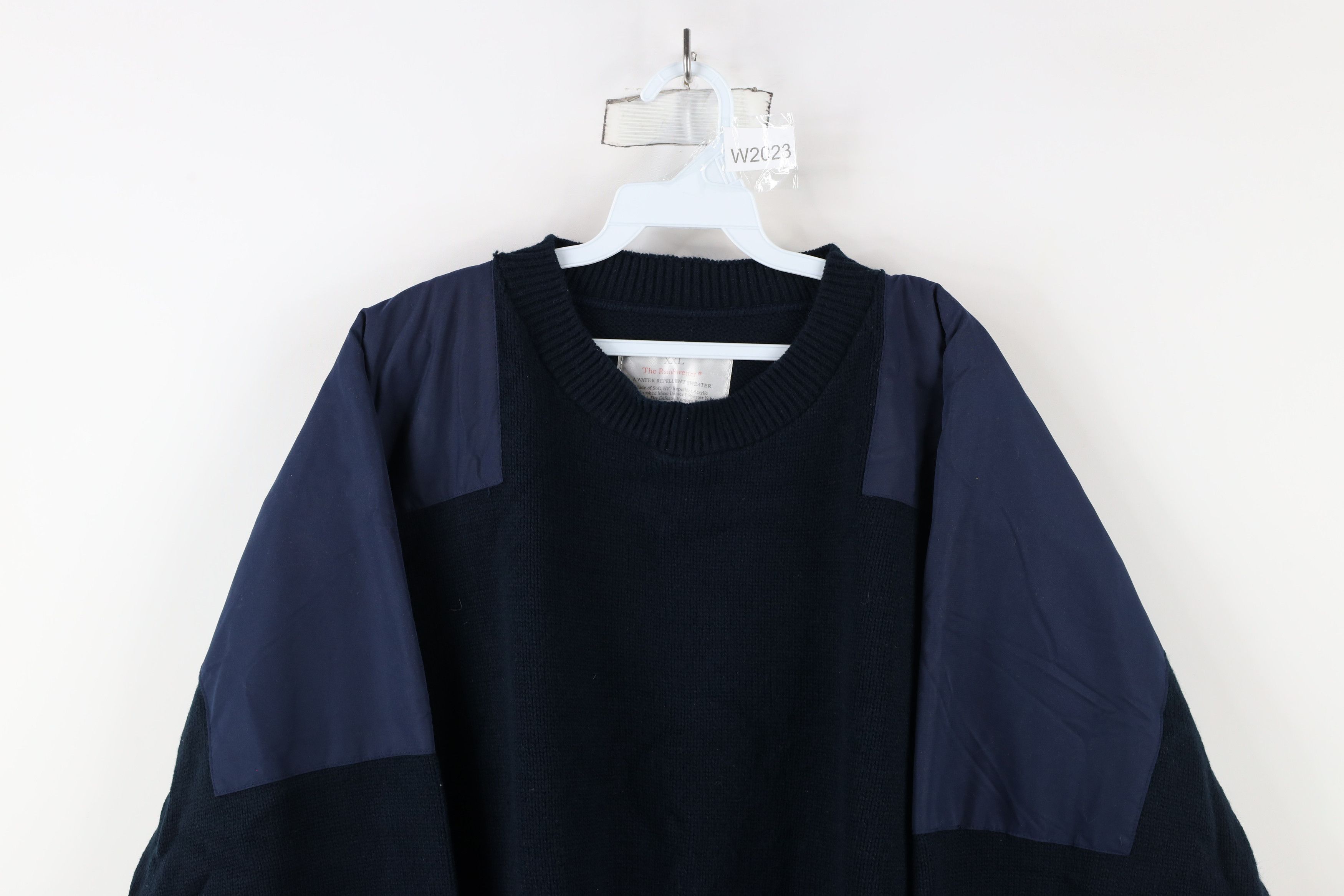 Vintage Vintage 90s Rainswetter Sweater Pullover Jacket Swacket USA Size US XXL / EU 58 / 5 - 2 Thumbnail