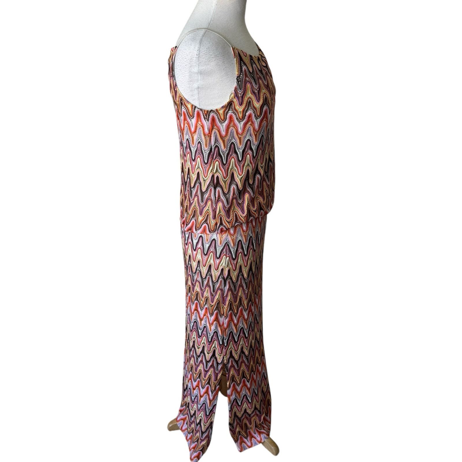 Other COMMA, Chevron Tank Pull On Skirt Set Size 36/6 Size M / US 6-8 / IT 42-44 - 2 Thumbnail