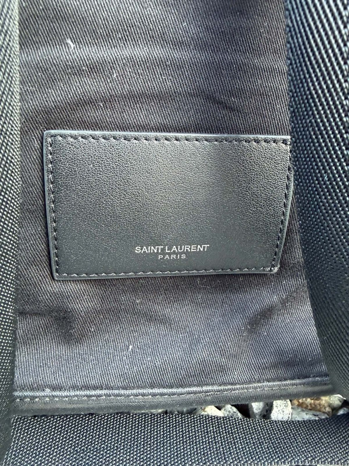 Saint Laurent Paris Saint Laurent Paris Leather Backpack Size ONE SIZE - 4 Thumbnail