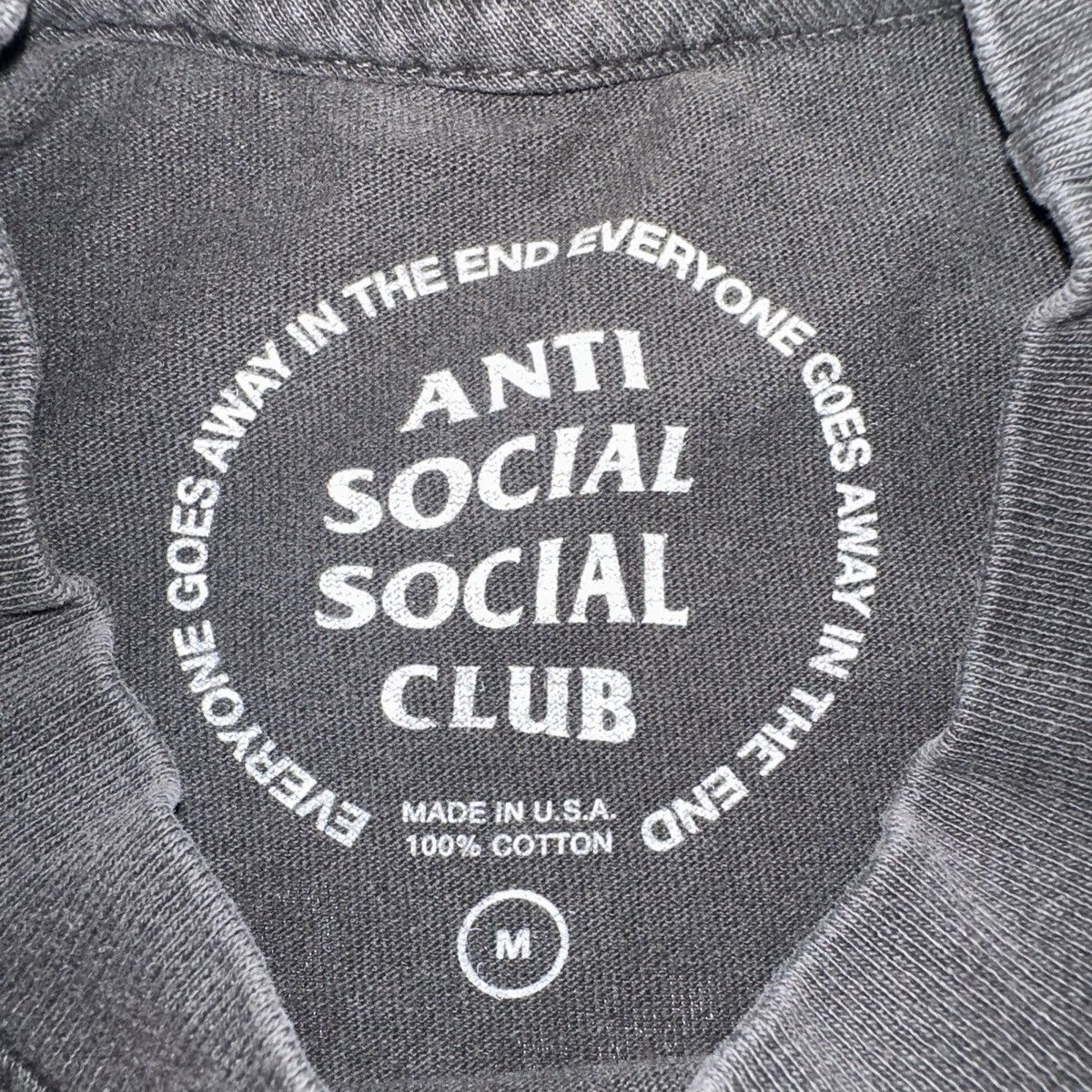 Anti Social Social Club × Complex × Fragment Design ASSC x Fragment Design ComplexCon 2023- Size M Made in USA Size US M / EU 48-50 / 2 - 3 Thumbnail