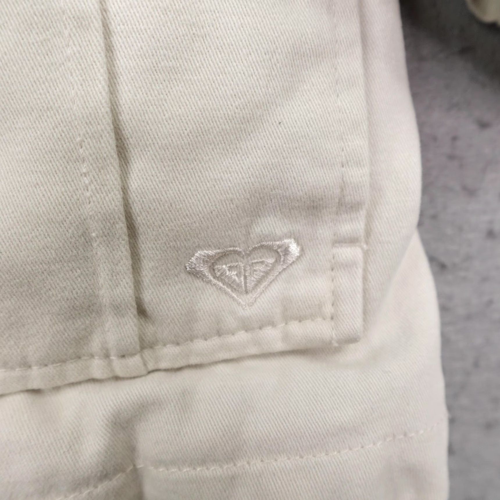 Vintage Roxy Jacket Womens L Beige Quilted Parka with Hood Fur Trim Mid-Length Winter Coat Size L / US 10 / IT 46 - 4 Thumbnail