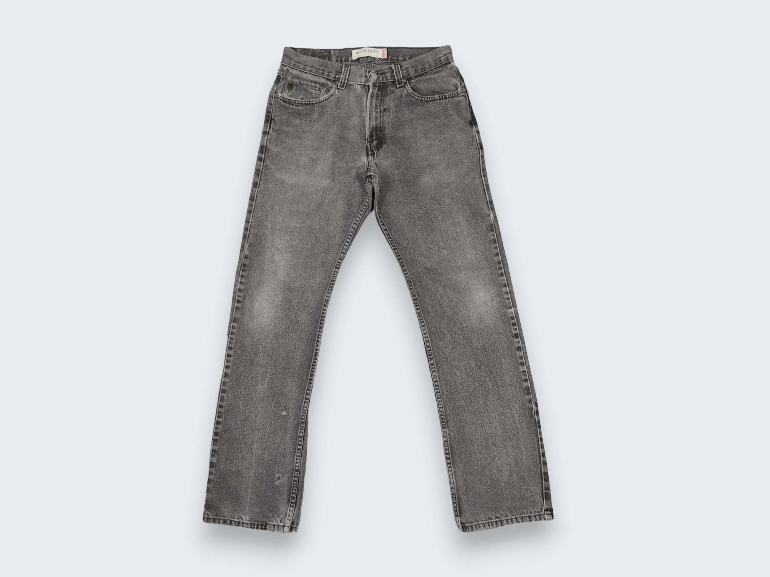 Vintage Levis 505 Faded Black Jeans Regular Fit