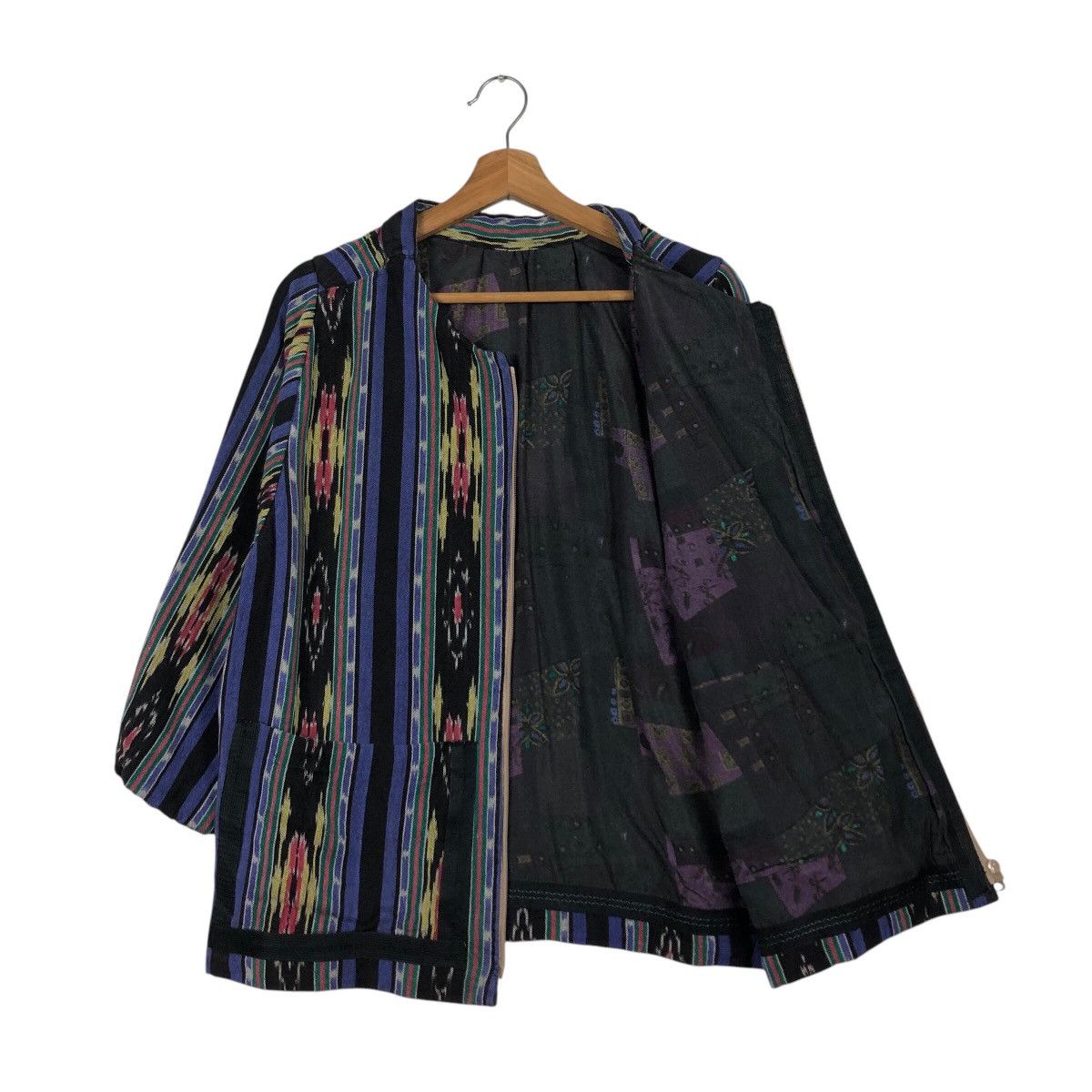 Japanese Brand Vintage Zipper Knit Zipper Jacket Unknown Brand Coogi Style Size US M / EU 48-50 / 2 - 11 Thumbnail