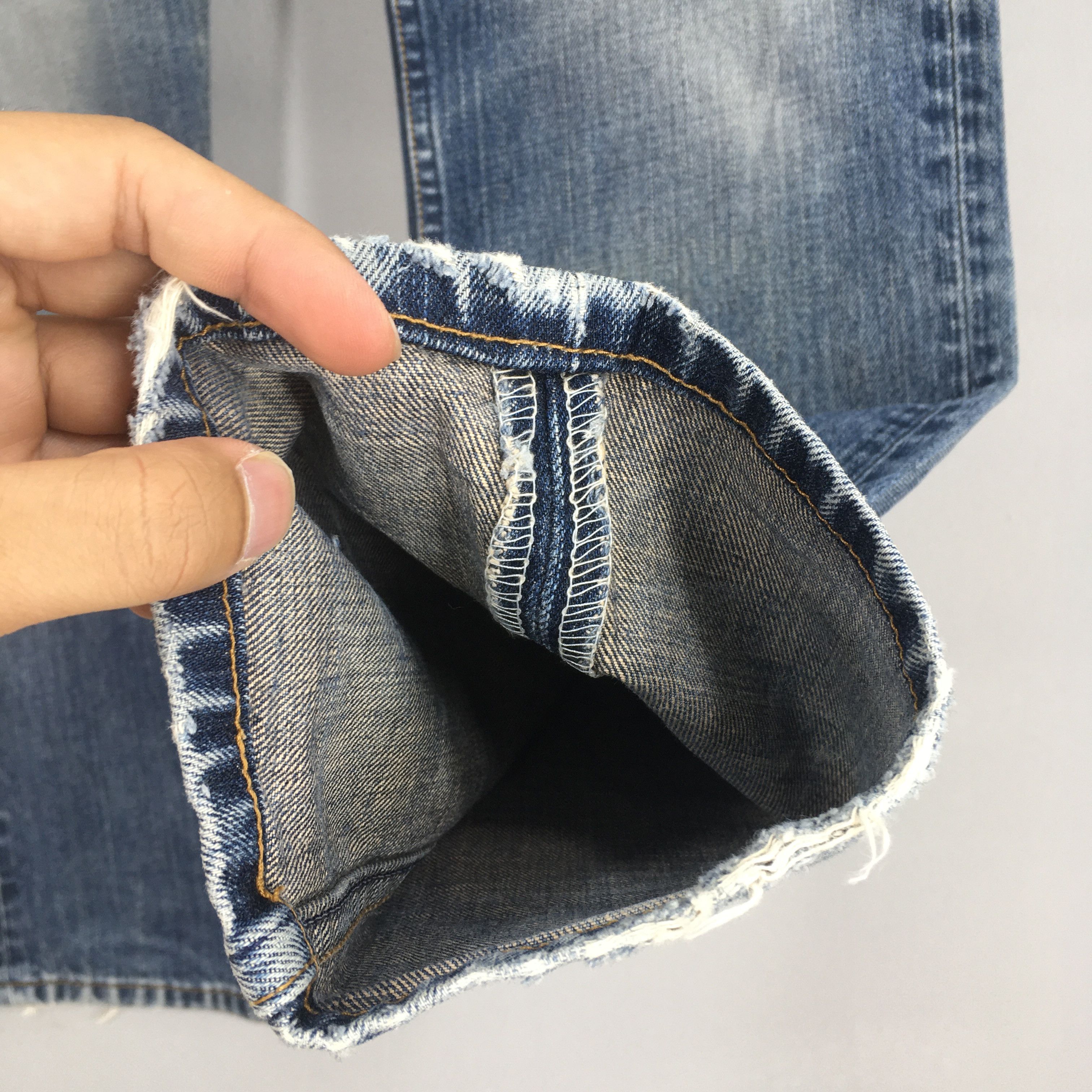 Levi's Size 32x33 Vintage Levis 505 Faded Stonewash Jeans S1951 Size US 32 / EU 48 - 5 Thumbnail