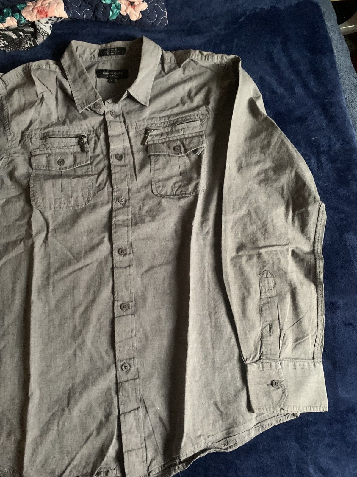 Other Eighty Eight Button Up Shirt Men Workwear Casual Old Vintage Size US L / EU 52-54 / 3 - 3 Thumbnail