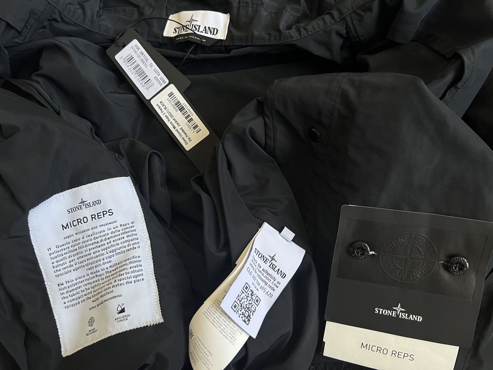 Stone Island Stone Island Micro Reps Parka Jacket Size US L / EU 52-54 / 3 - 18 Thumbnail
