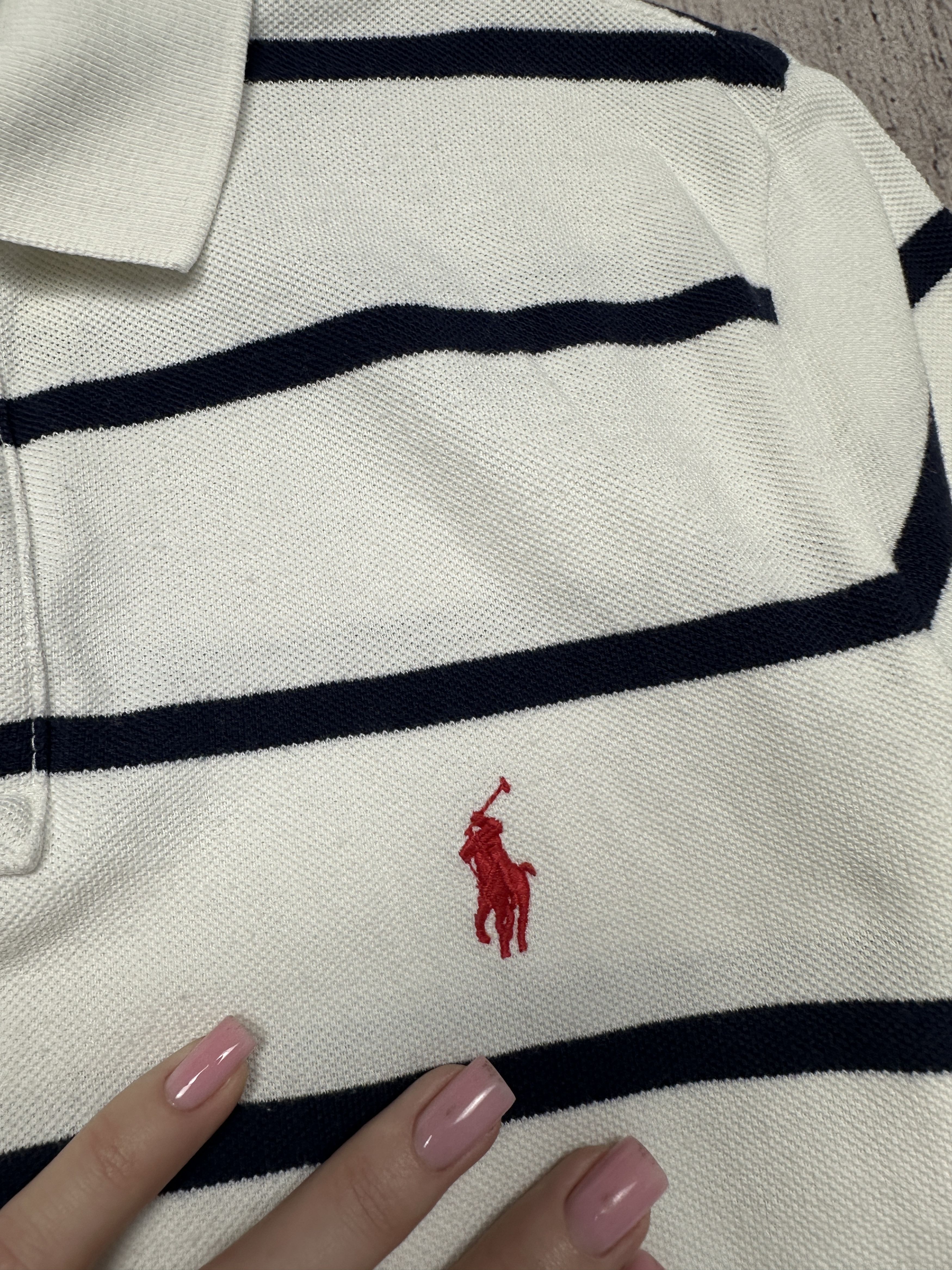 Polo Ralph Lauren Polo Ralph Lauren Vintage Mens Striped Polo Shirt Size US S / EU 44-46 / 1 - 3 Thumbnail