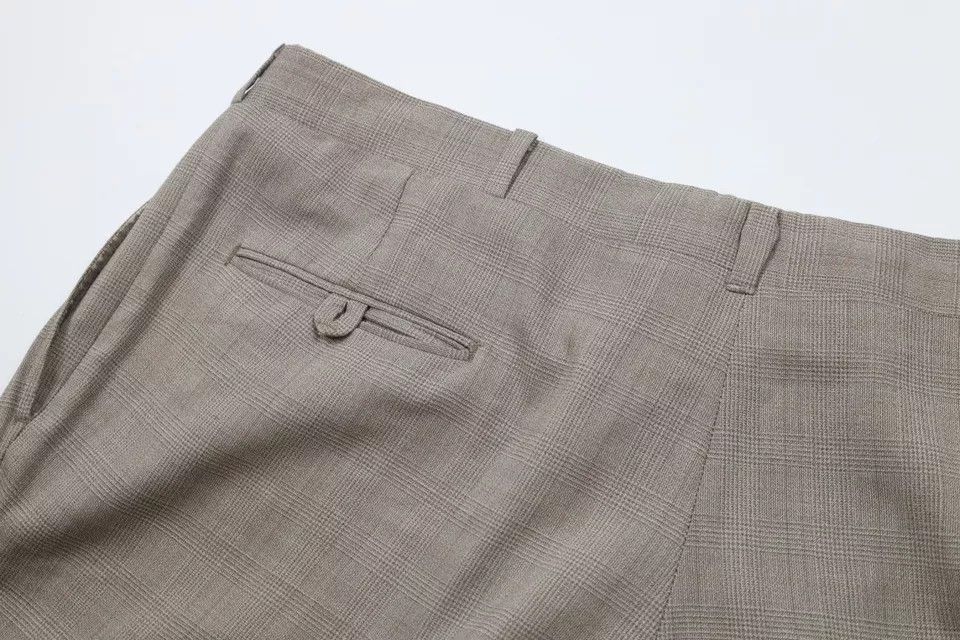 Vintage Vintage 70s Streetwear Wool Blend Wide Leg Pants Trousers Size US 38 / EU 54 - 14 Thumbnail