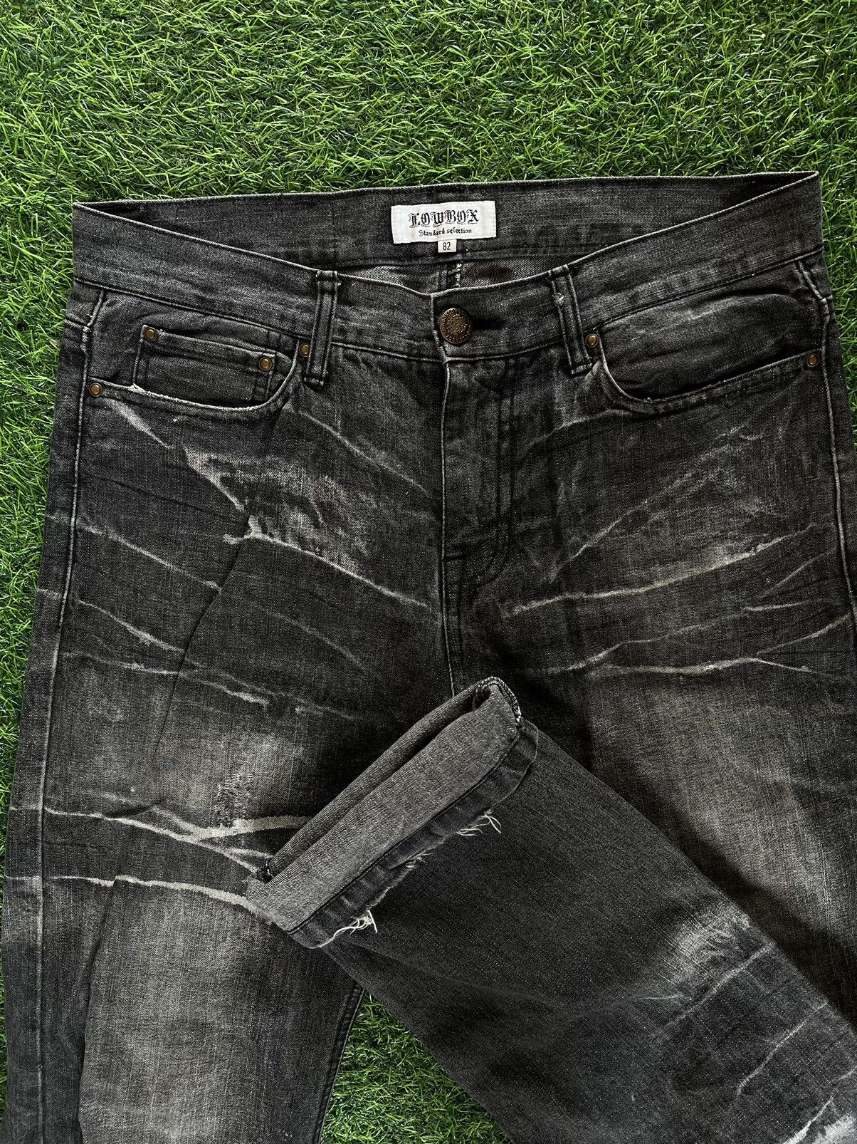LOWBOX Vintage LOWBOX acid dyed flared denim Size US 34 / EU 50 - 2 Thumbnail