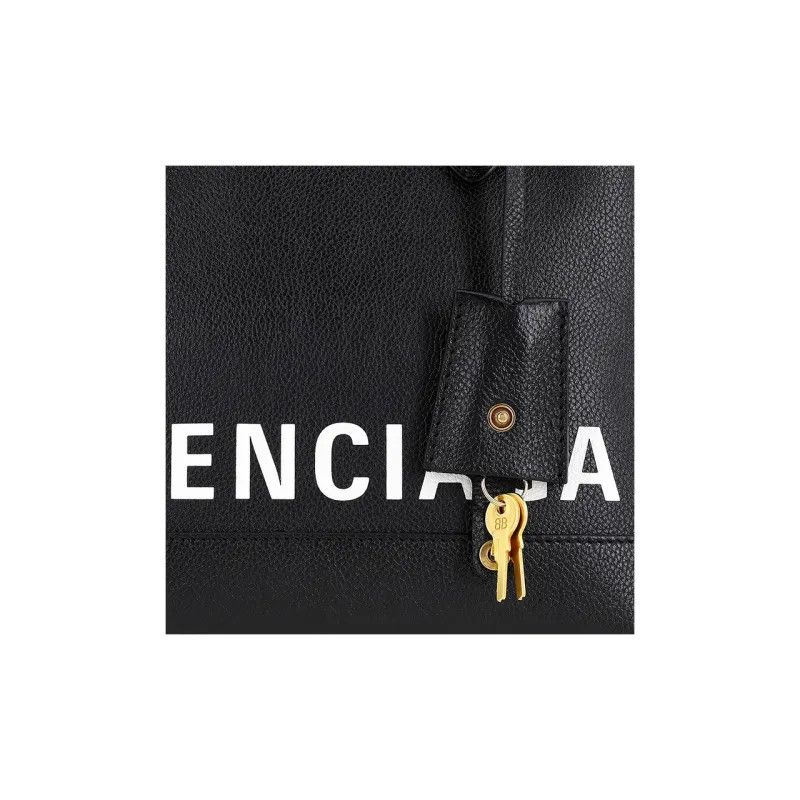 Balenciaga o1mt1gz1224 Size: OS / Ville Small Handbag in Black Size ONE SIZE - 6 Thumbnail