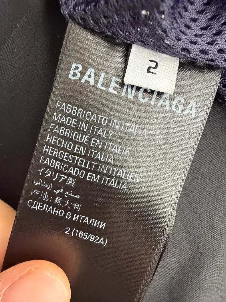 Balenciaga Balenciaga Blue Jacket Size US M / EU 48-50 / 2 - 5 Thumbnail