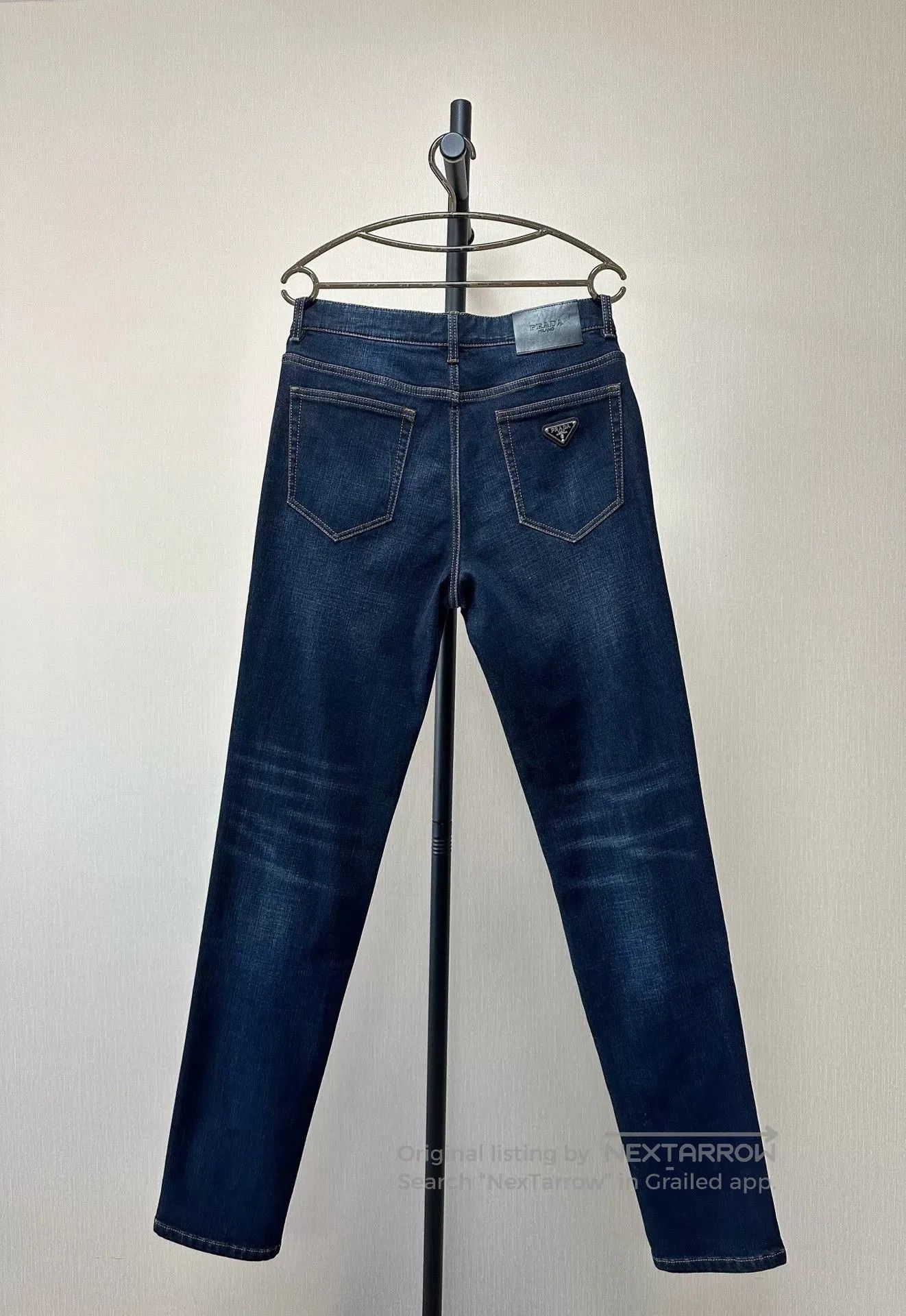 Prada PRADA Dark Blue Jeans Size 31. Size 31" - 2 Thumbnail