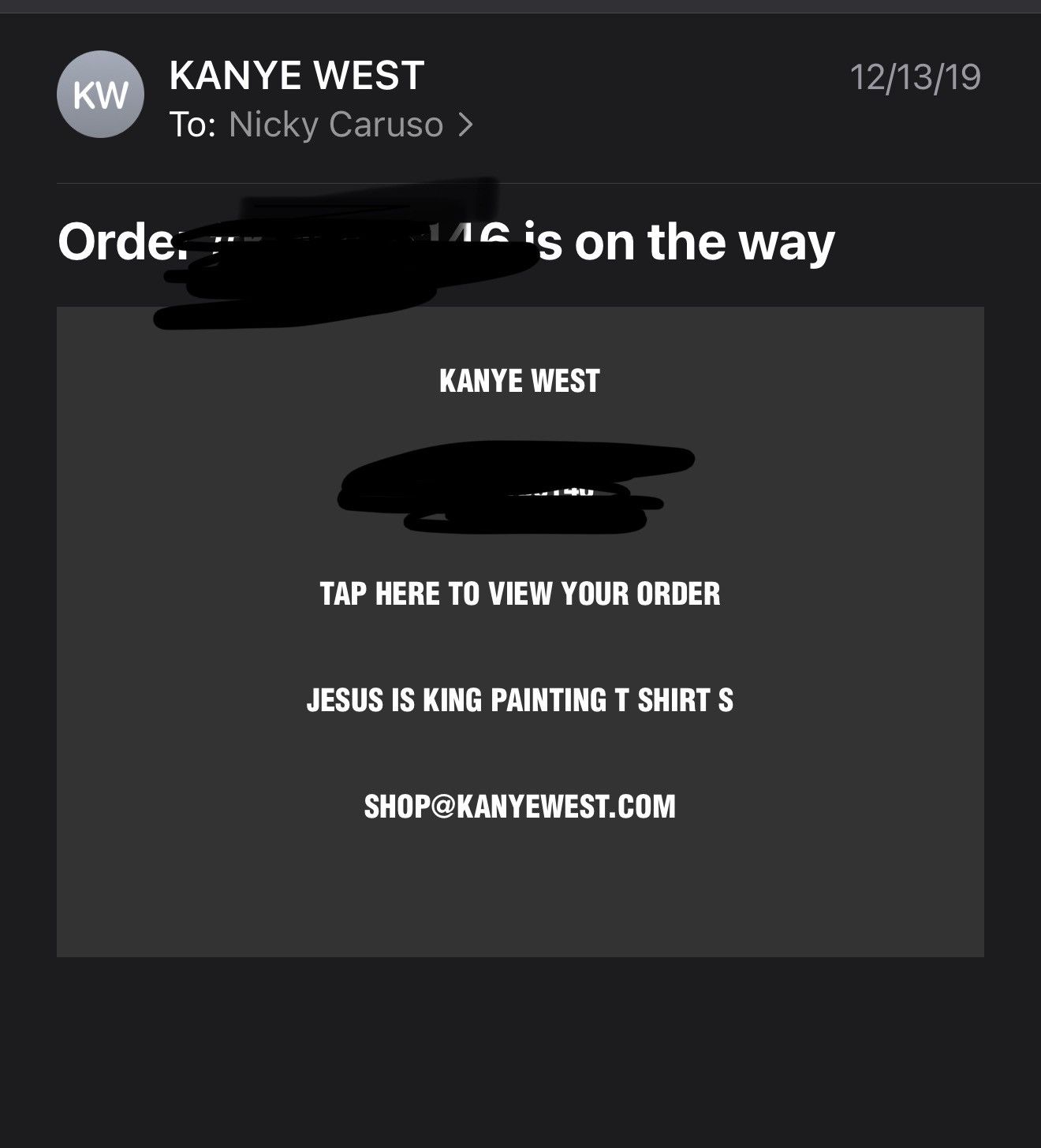Cactus Plant Flea Market × Kanye West CPFM x Kanye West Jesus Is King Tee “Chicago” Size US S / EU 44-46 / 1 - 6 Thumbnail