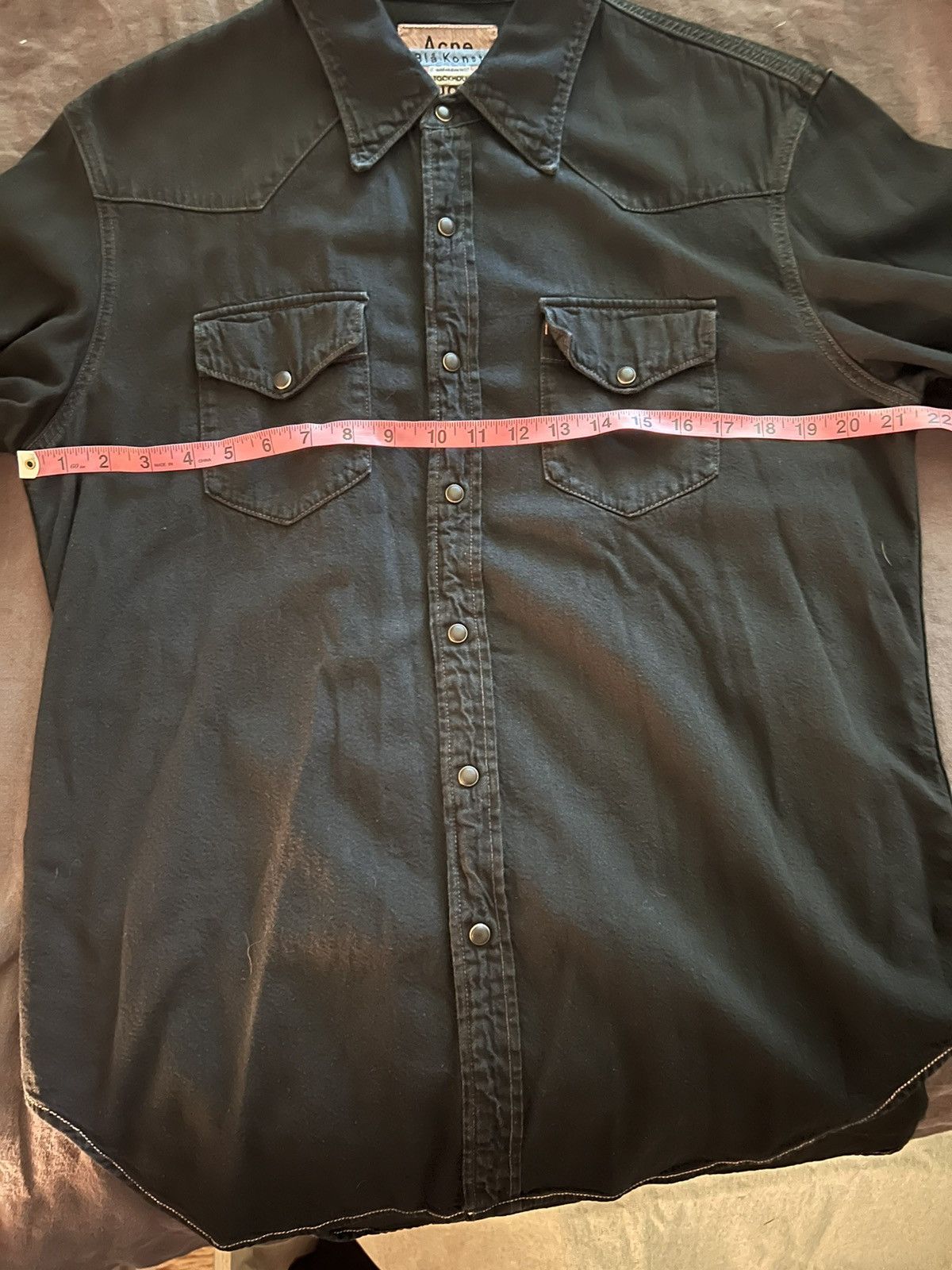 Acne Studios Western Denim Shirt Size US L / EU 52-54 / 3 - 12 Thumbnail