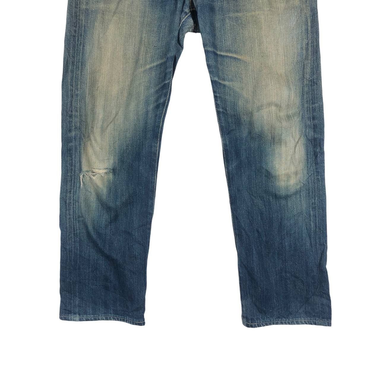 Levi's × Vintage Vintage Levi's Strauss Blue Faded Distressed Denim Jeans Size US 33 - 3 Thumbnail