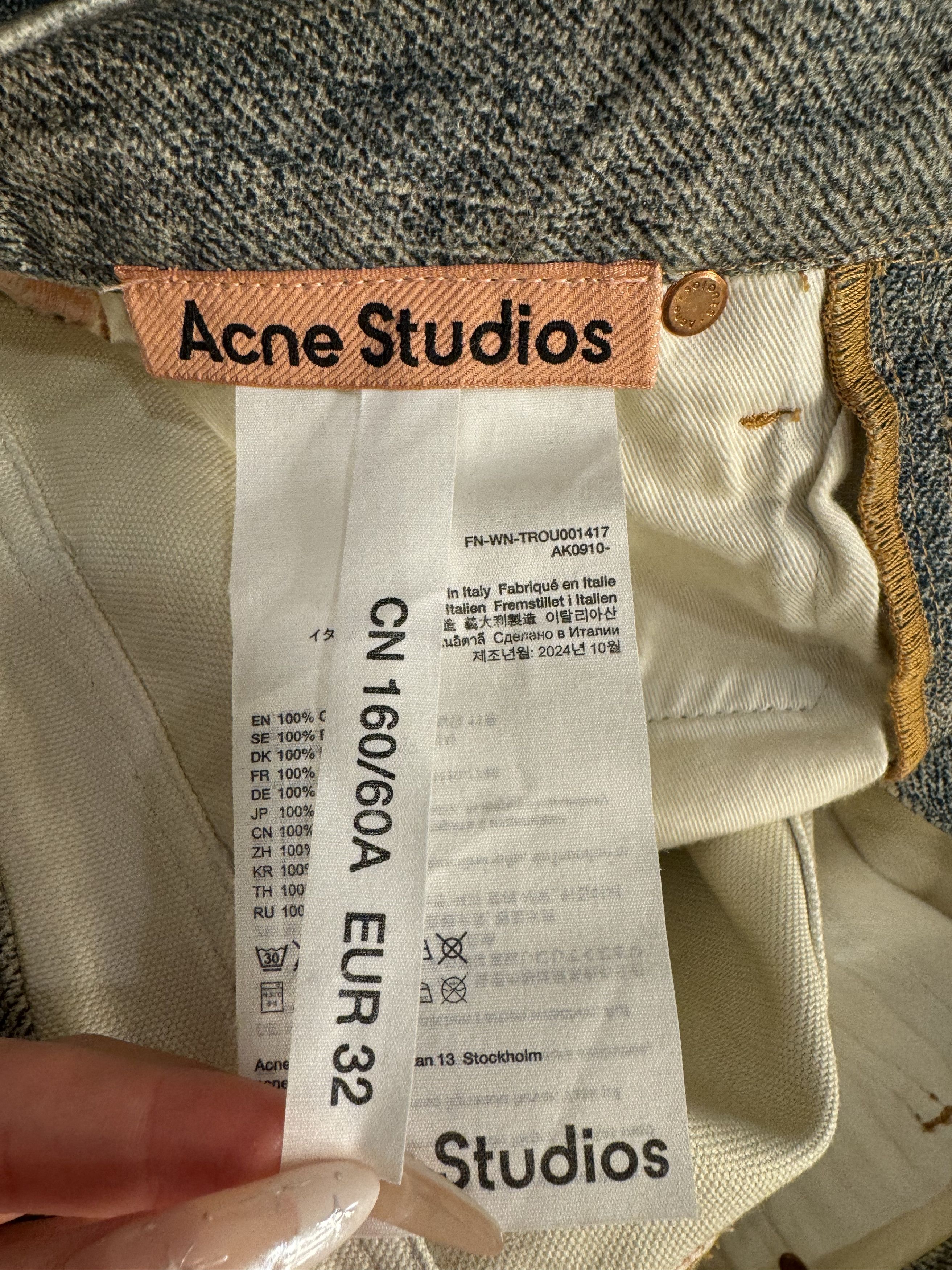 Acne Studios Acne Studios Blue Baggy Fit 1981F Jeans Size 32" / US 10 / IT 46 - 4 Thumbnail