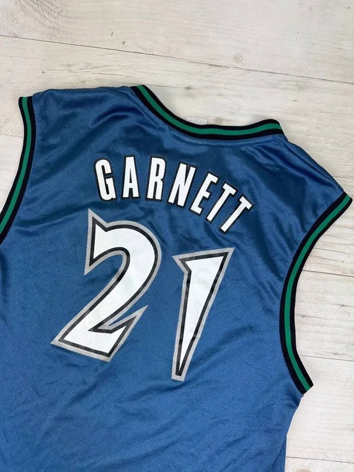 Reebok Reebok Minnesota Timberwolves Kevin Garnett NBA Jersey Size US M / EU 48-50 / 2 - 12 Thumbnail