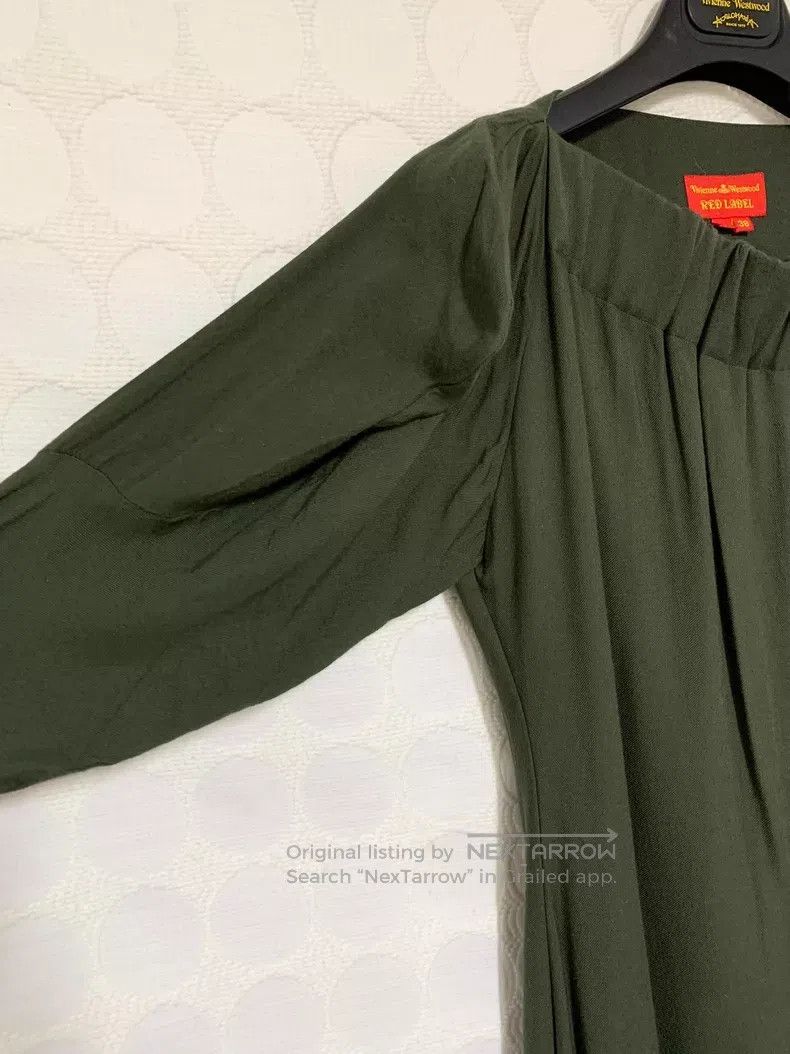 Vivienne Westwood Vivienne Westwood Military Green Asymmetric Shape Dress Size XS / US 0-2 / IT 36-38 - 6 Thumbnail
