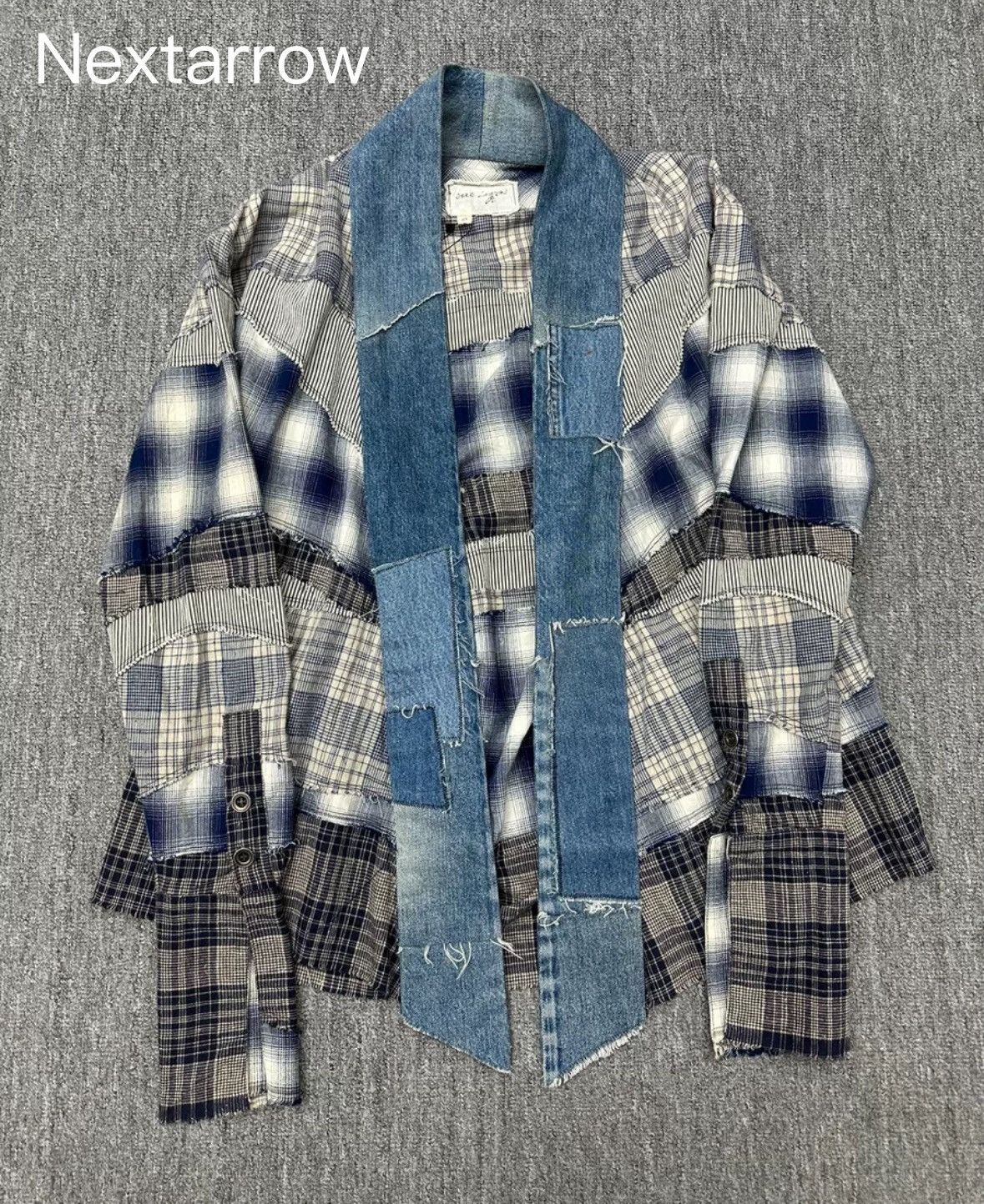 Greg Lauren Greg Lauren Hundred Clothes Daoist Robe2412-Nextarrow Size US XS / EU 42 / 0 - 1 Thumbnail