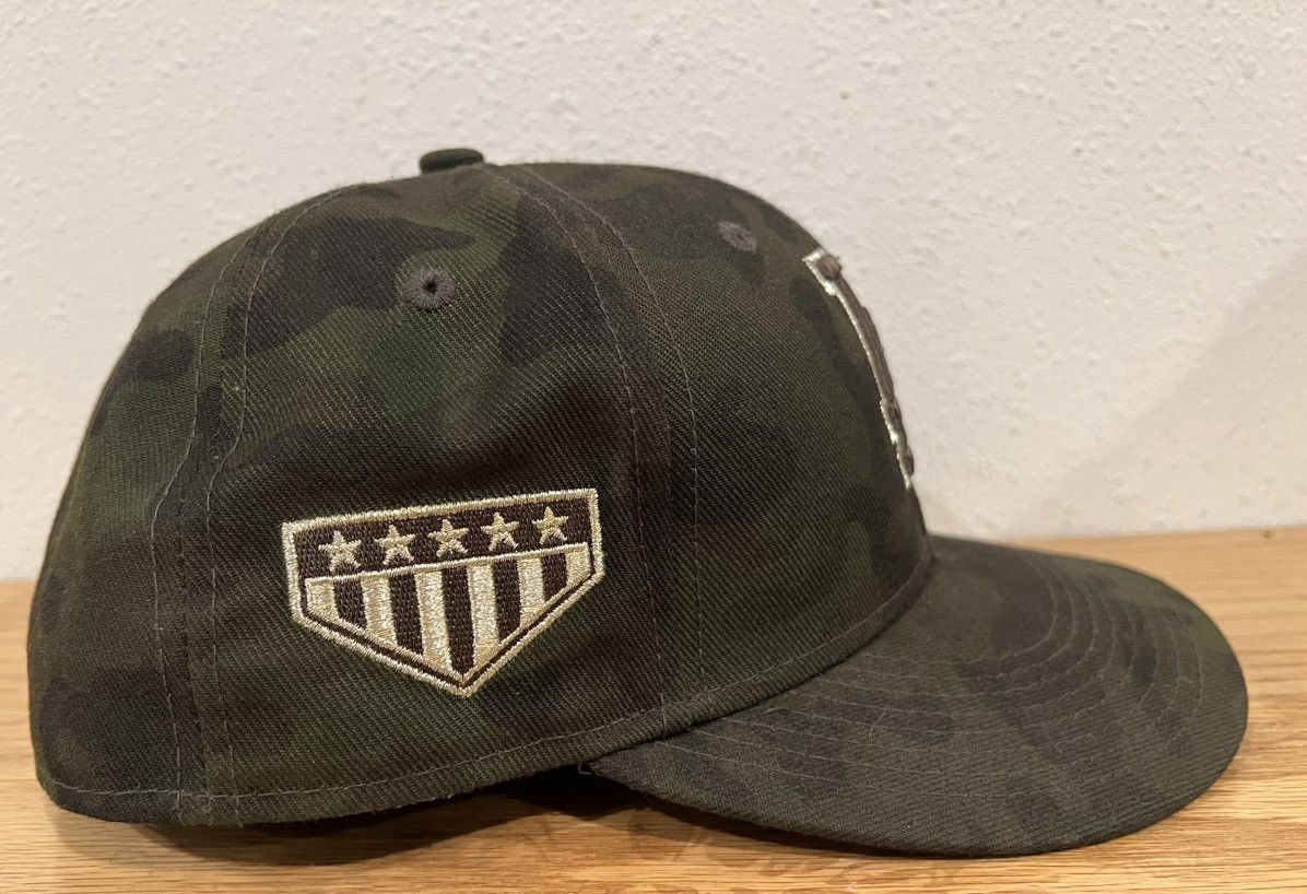 MLB × New Era Dodgers Armed Forces Camo New Era Fitted Hat Size 7 1/4 Size ONE SIZE - 3 Thumbnail