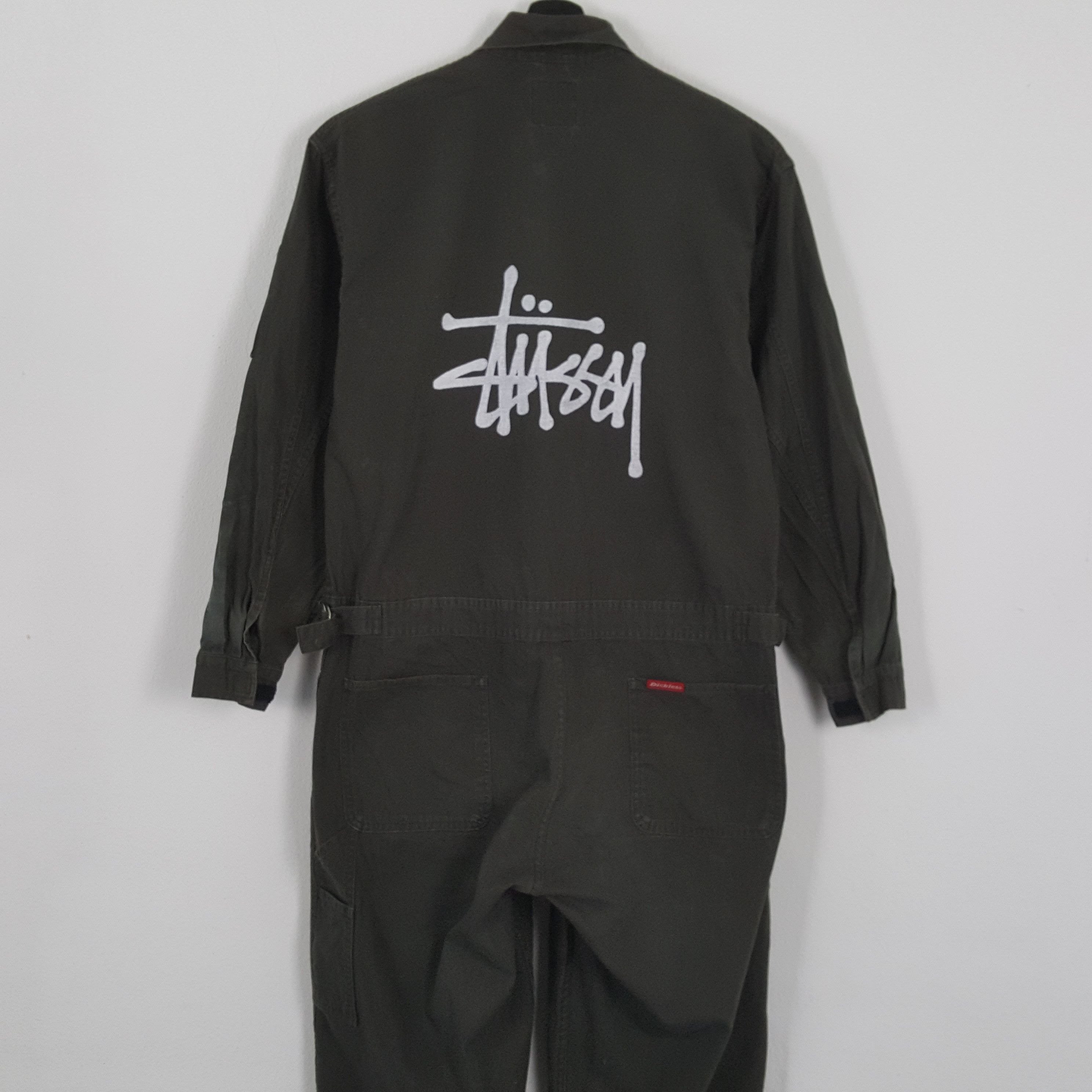 Dickies × Stussy × Vintage DICKIES x Custom Art STUSSY Style Coverall Jacket Size US L / EU 52-54 / 3 - 2 Thumbnail