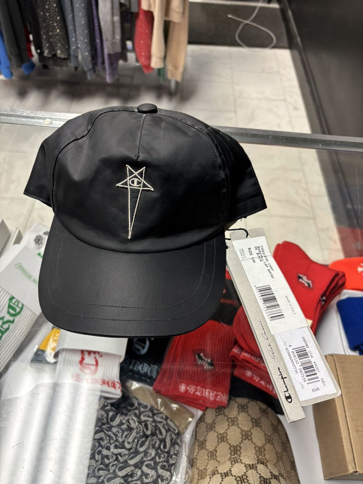 Rick owens champion hat
